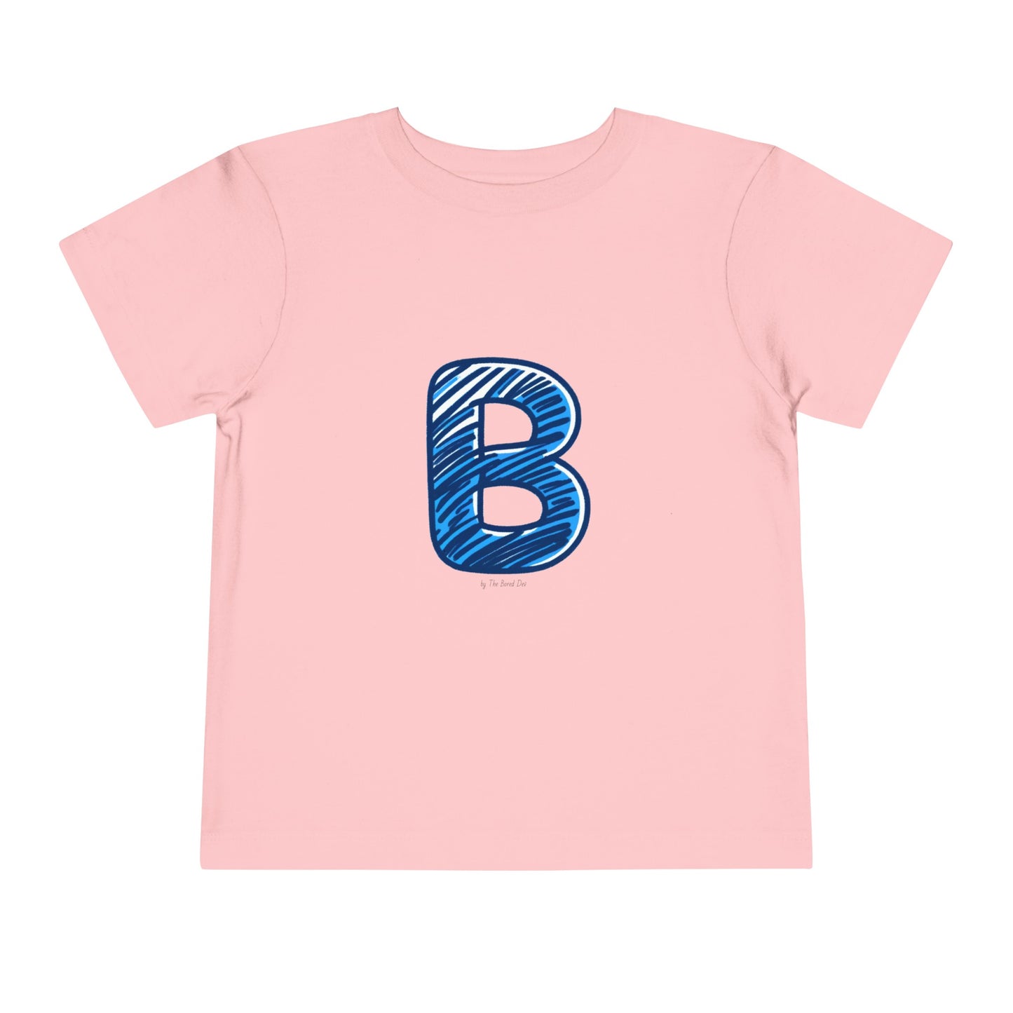 Scribbles (Letter B) T-Shirt - Toddler Short Sleeve Tee