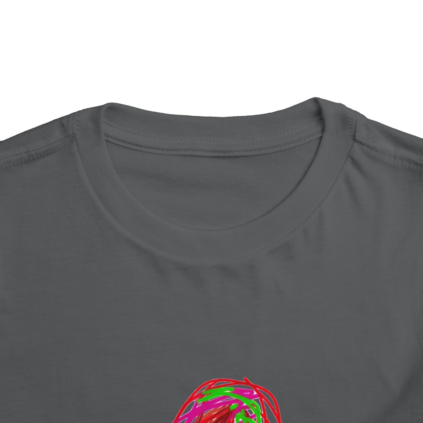 Scribbles (Letter A) T-Shirt - Toddler Short Sleeve Tee