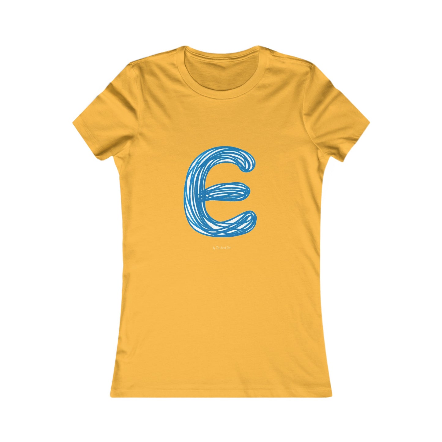 Scribbles (Letter E) T-shirt - Women's Favorite Tee
