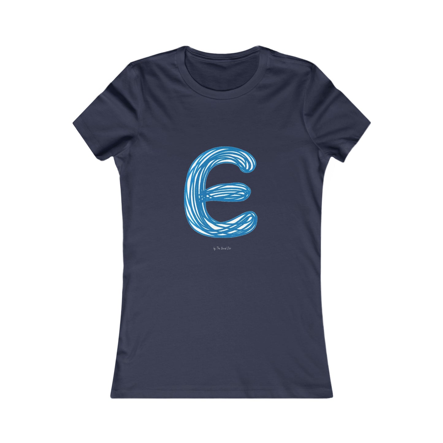 Scribbles (Letter E) T-shirt - Women's Favorite Tee