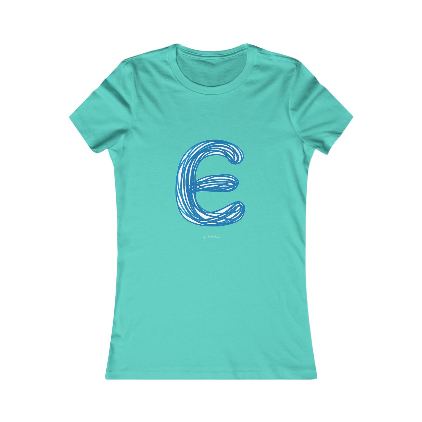 Scribbles (Letter E) T-shirt - Women's Favorite Tee