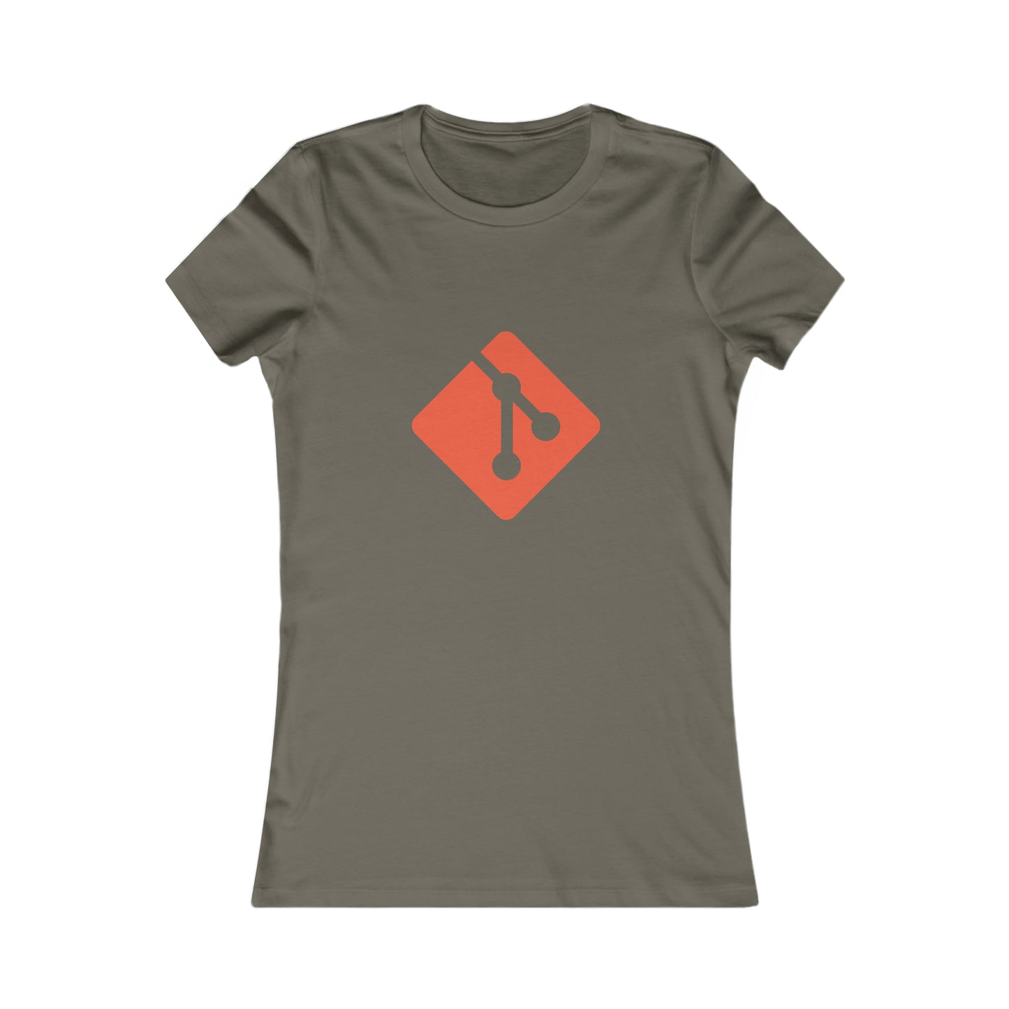 Git Logo (Red) - Women's Favorite Tee