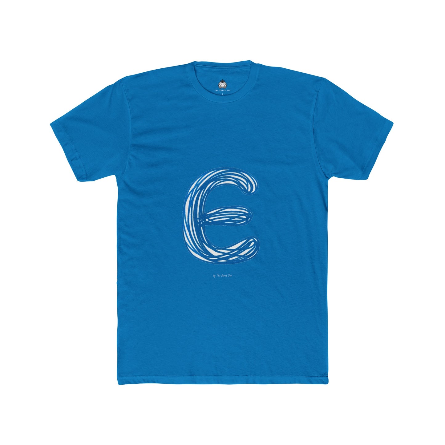 Scribbles (Letter E) T-Shirt - Men