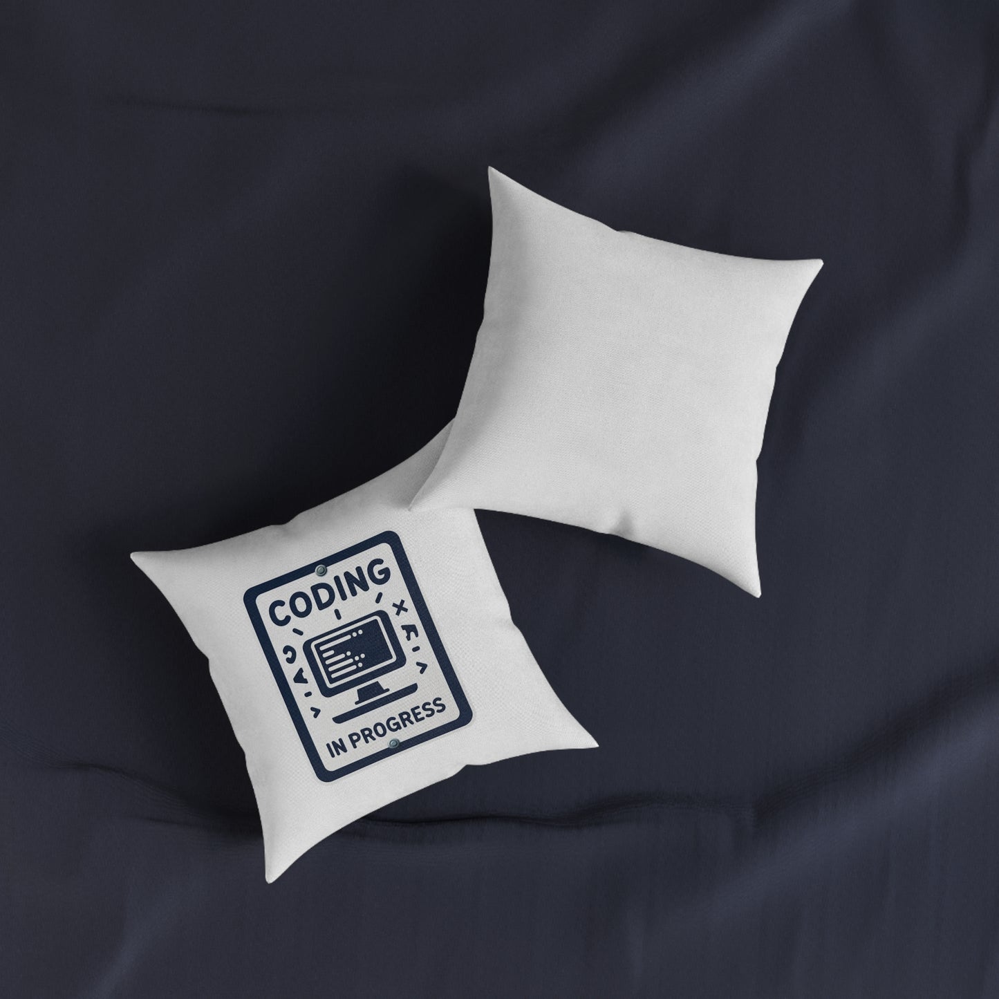Coding In Progress - Square Pillow