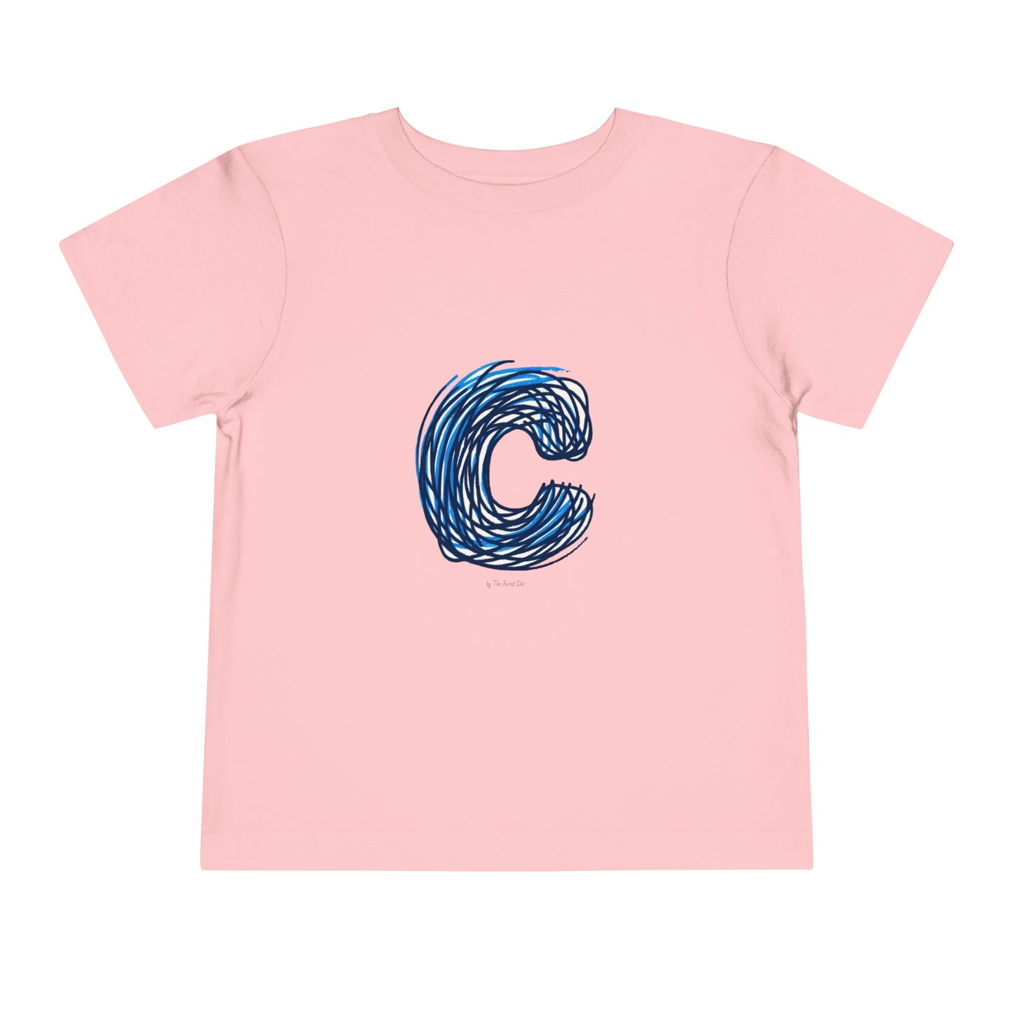 Scribbles (Letter C) T-Shirt - Toddler Short Sleeve Tee
