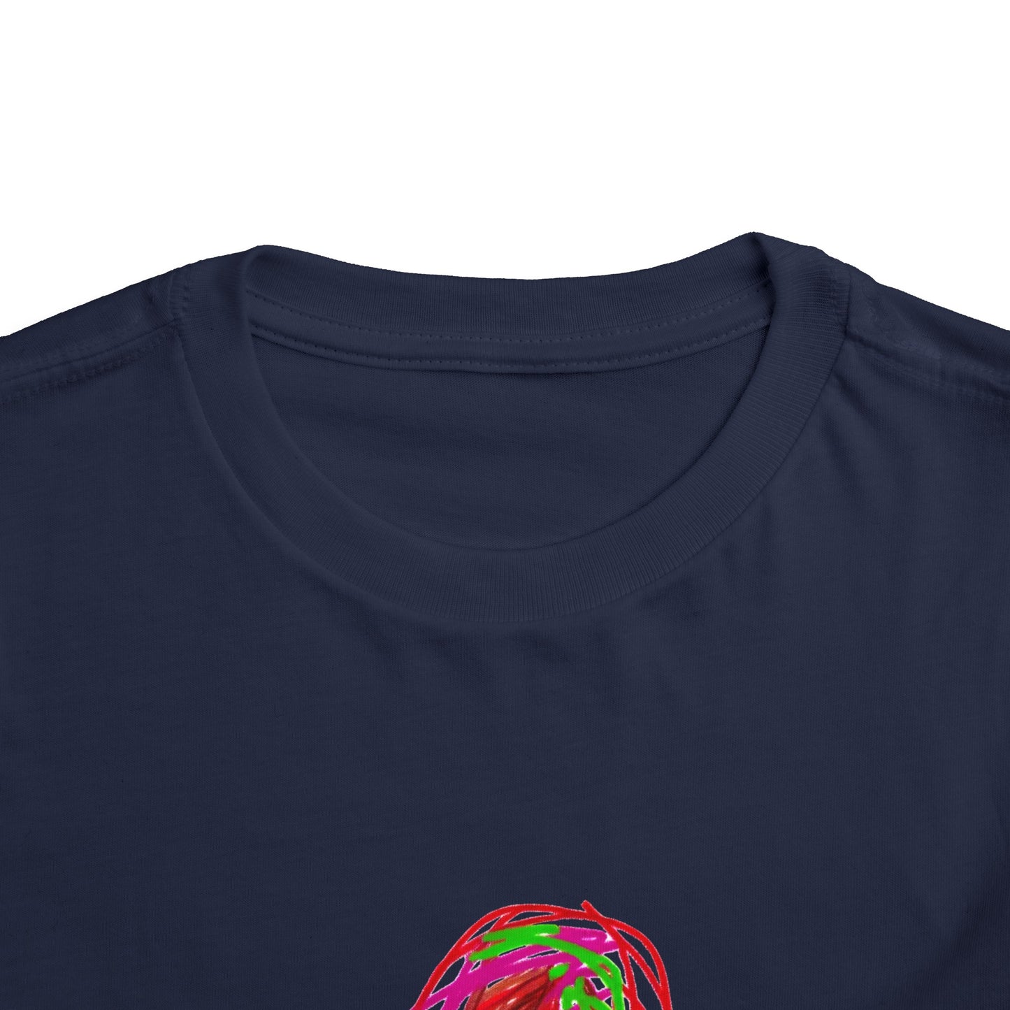 Scribbles (Letter A) T-Shirt - Toddler Short Sleeve Tee