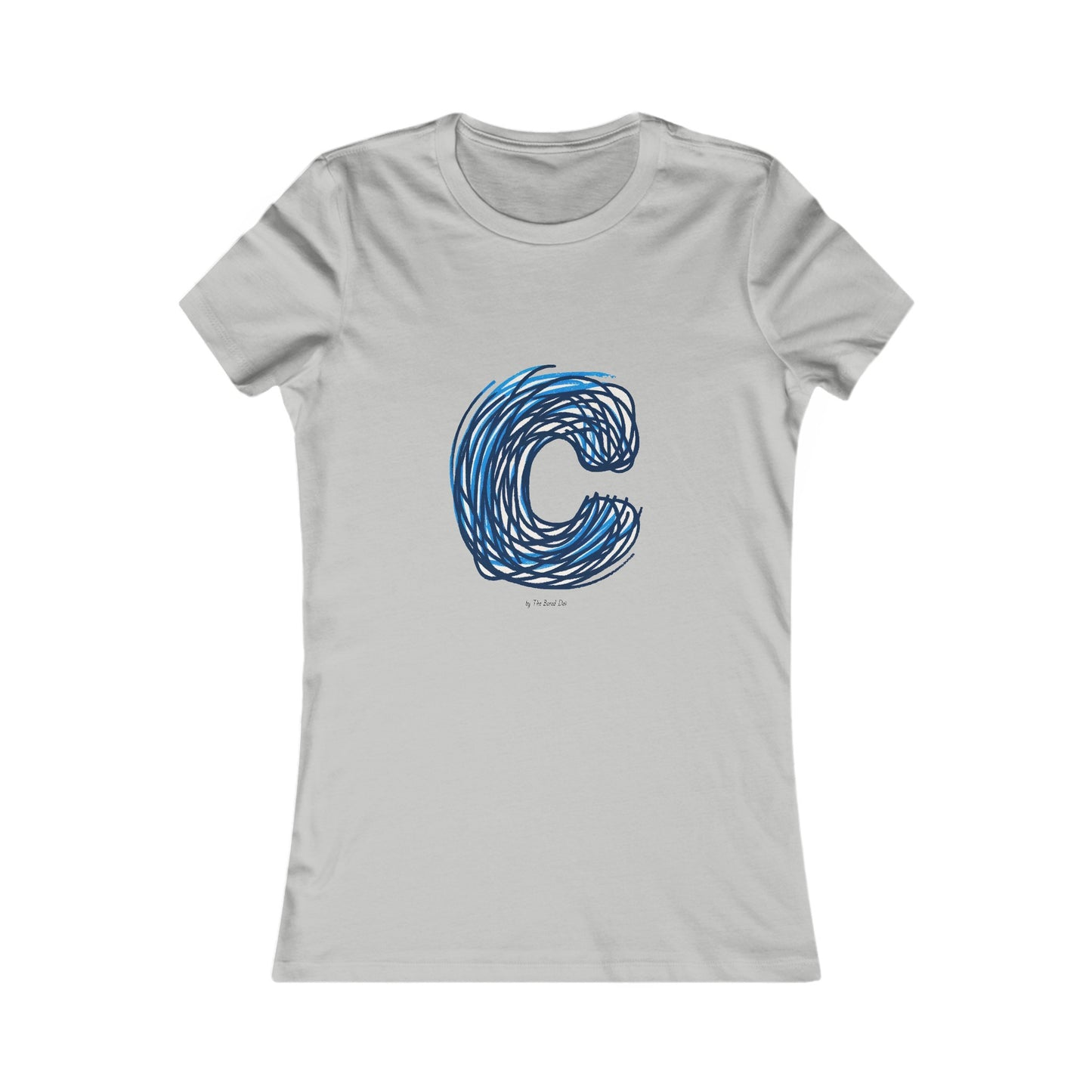 Scribbles (Letter C) T-shirt - Women's Favorite Tee
