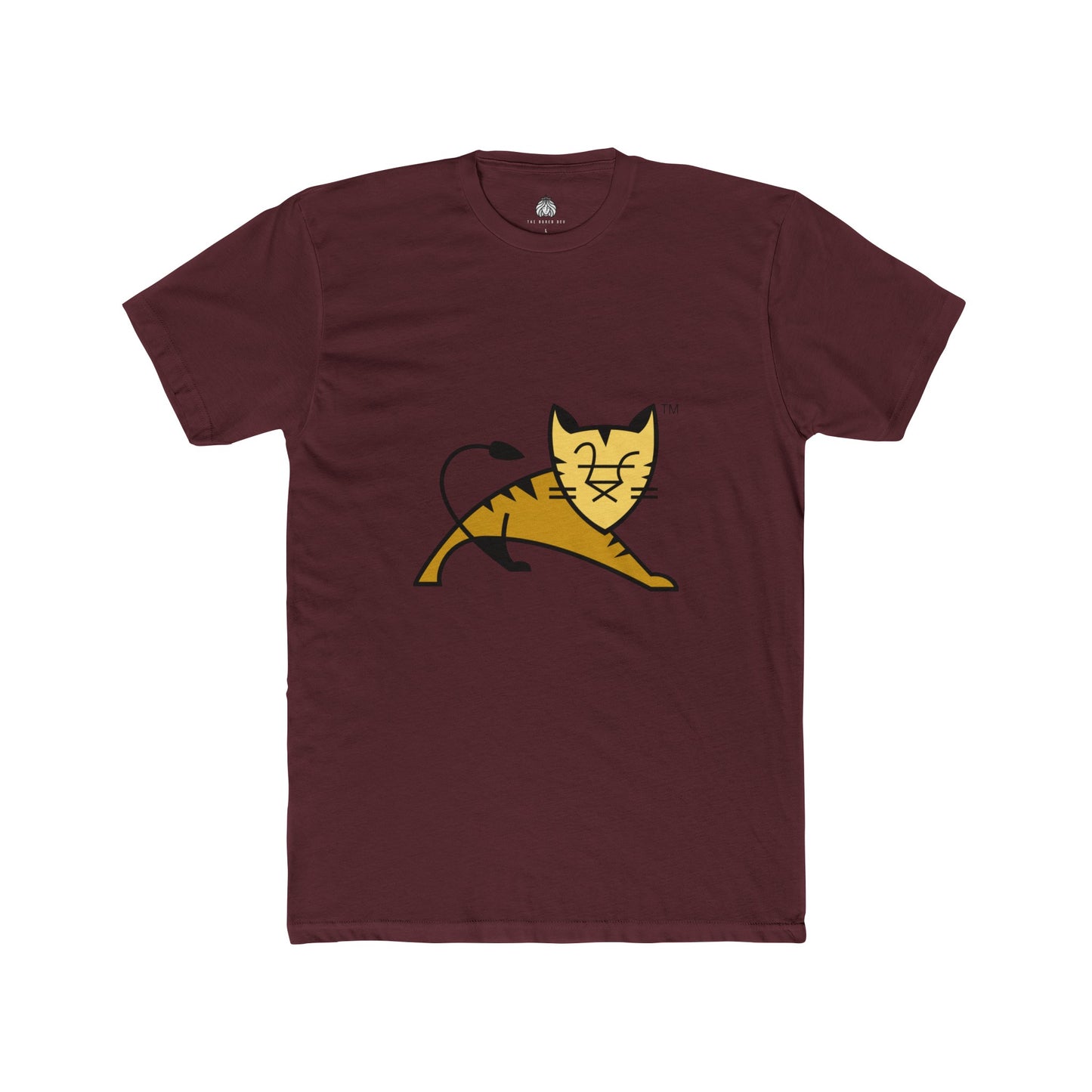 Apache Tomcat Logo 100% Cotton T-Shirt - Men