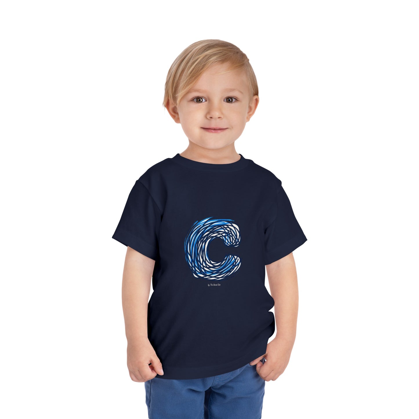 Scribbles (Letter C) T-Shirt - Toddler Short Sleeve Tee