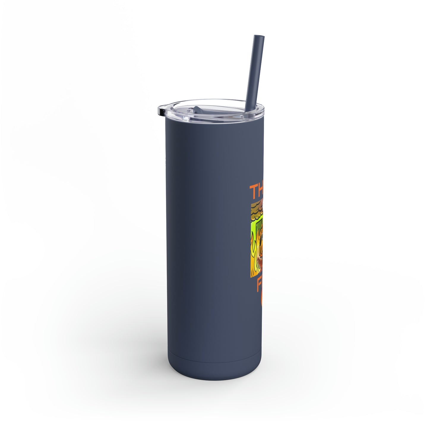 This Is Fine - Maars Maker Skinny Matte Tumbler, 20oz