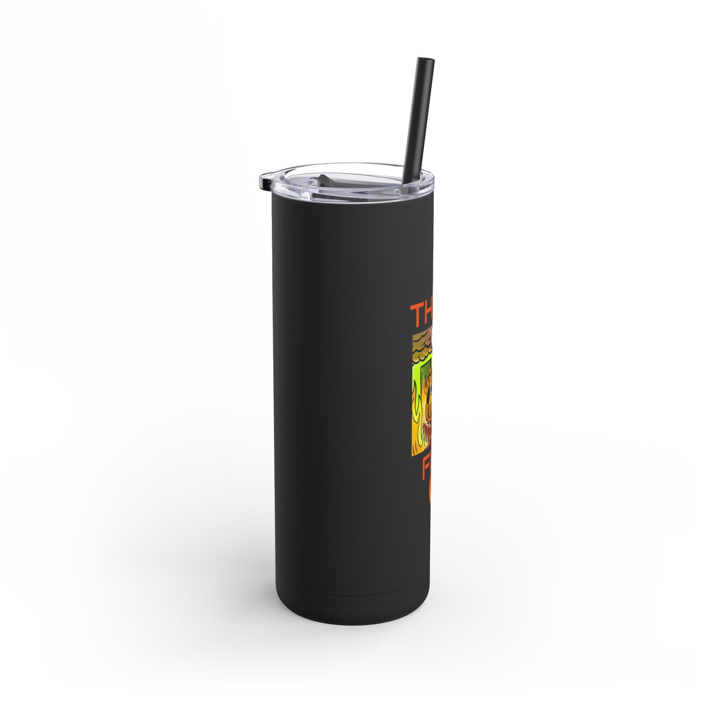 This Is Fine - Maars Maker Skinny Matte Tumbler, 20oz