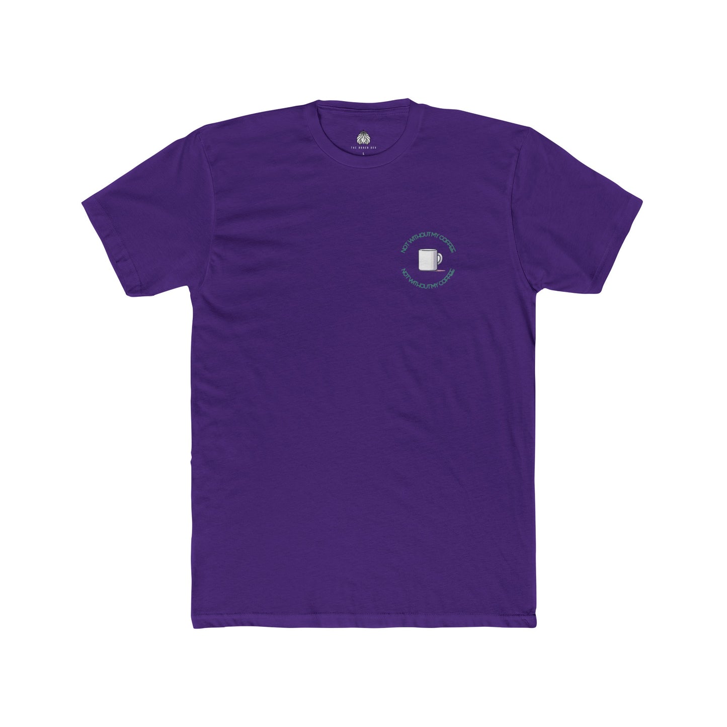 Not Without My Coffee T-Shirt - Green (Left) - Men
