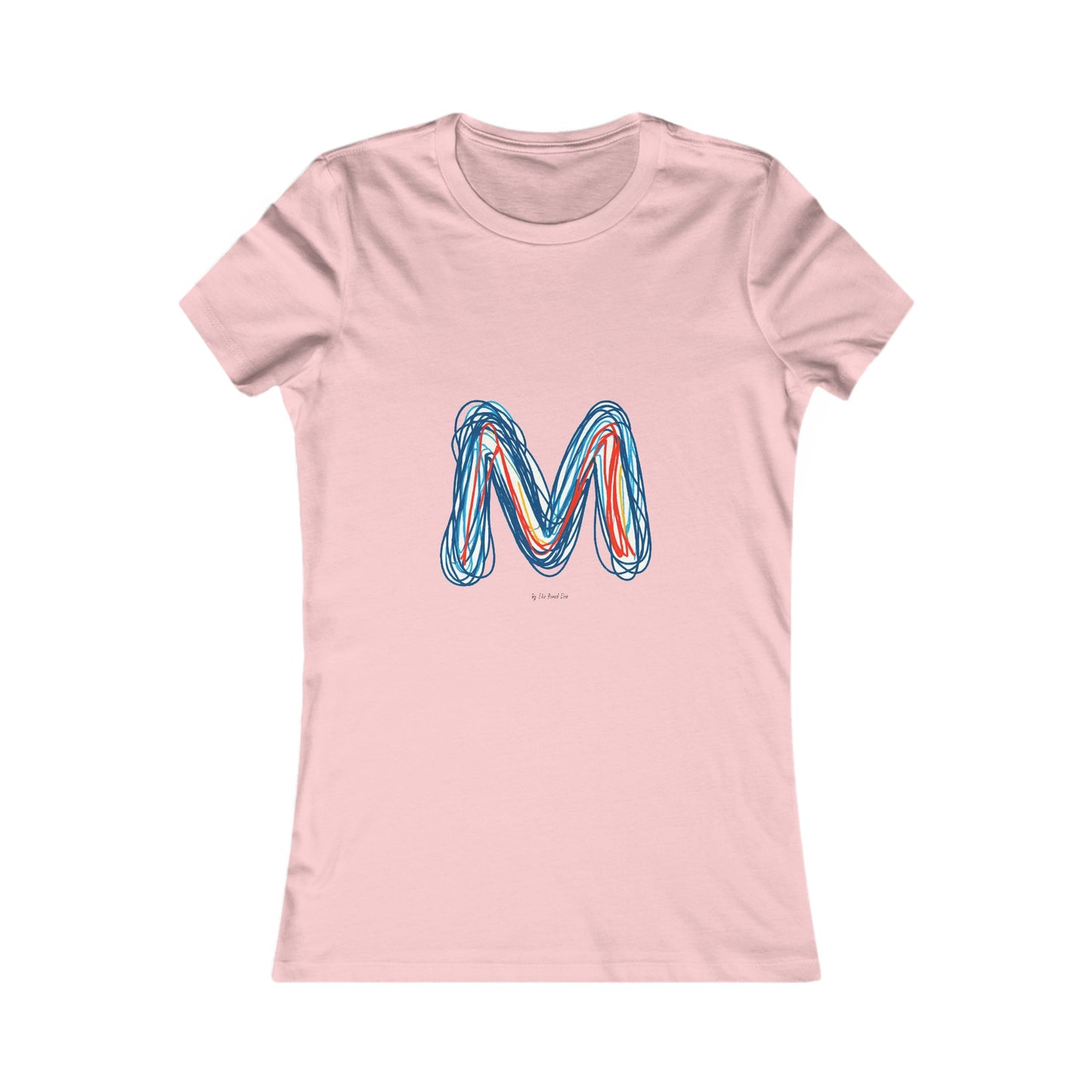 Scribbles (Letter M) T-shirt - Women's Favorite Tee
