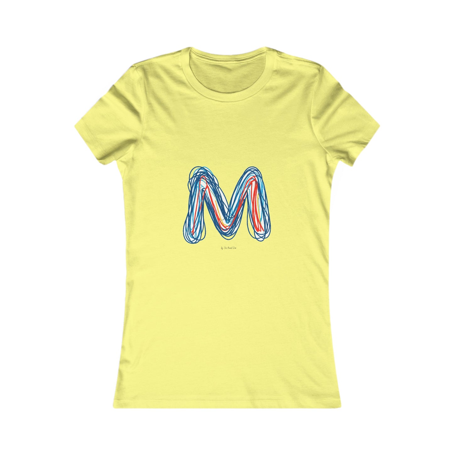 Scribbles (Letter M) T-shirt - Women's Favorite Tee