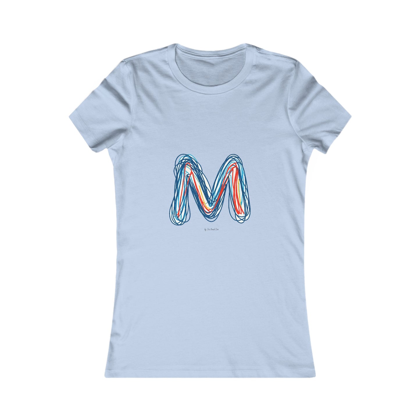Scribbles (Letter M) T-shirt - Women's Favorite Tee