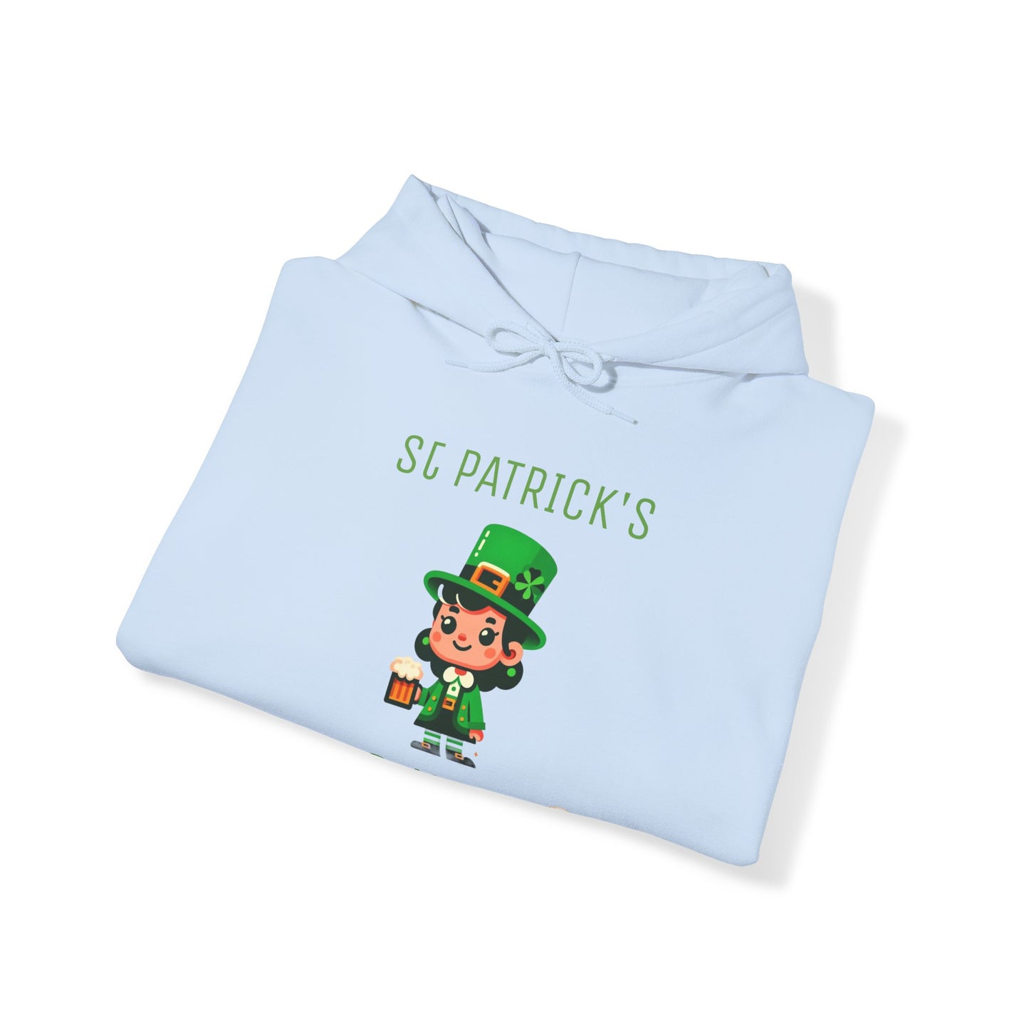 Saint Patrick's Is Here Female - Unisex Heavy Blend™ Hooded Sweatshirt
