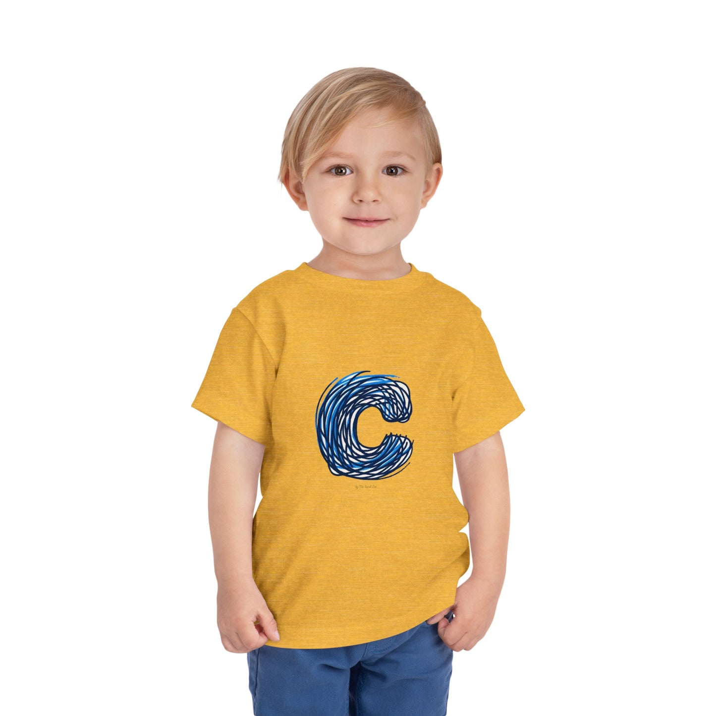 Scribbles (Letter C) T-Shirt - Toddler Short Sleeve Tee