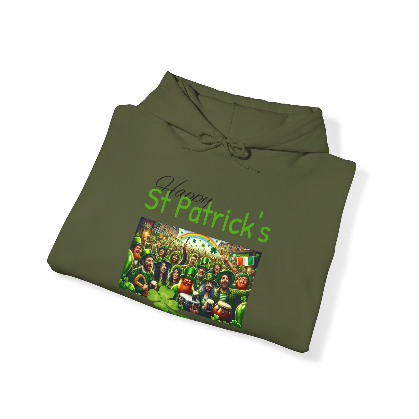 Happy St Patrick's Day - Unisex Heavy Blend™ Hooded Sweatshirt