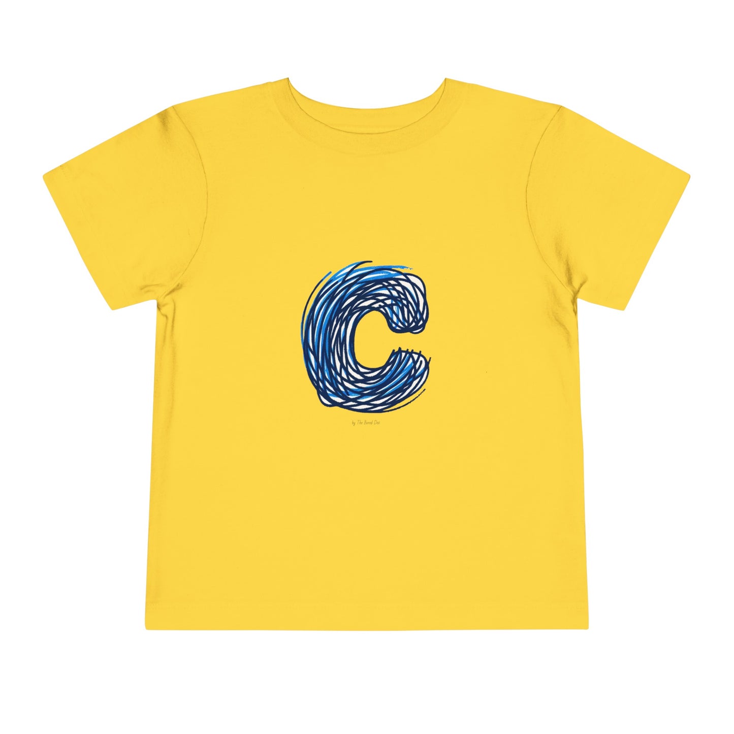 Scribbles (Letter C) T-Shirt - Toddler Short Sleeve Tee