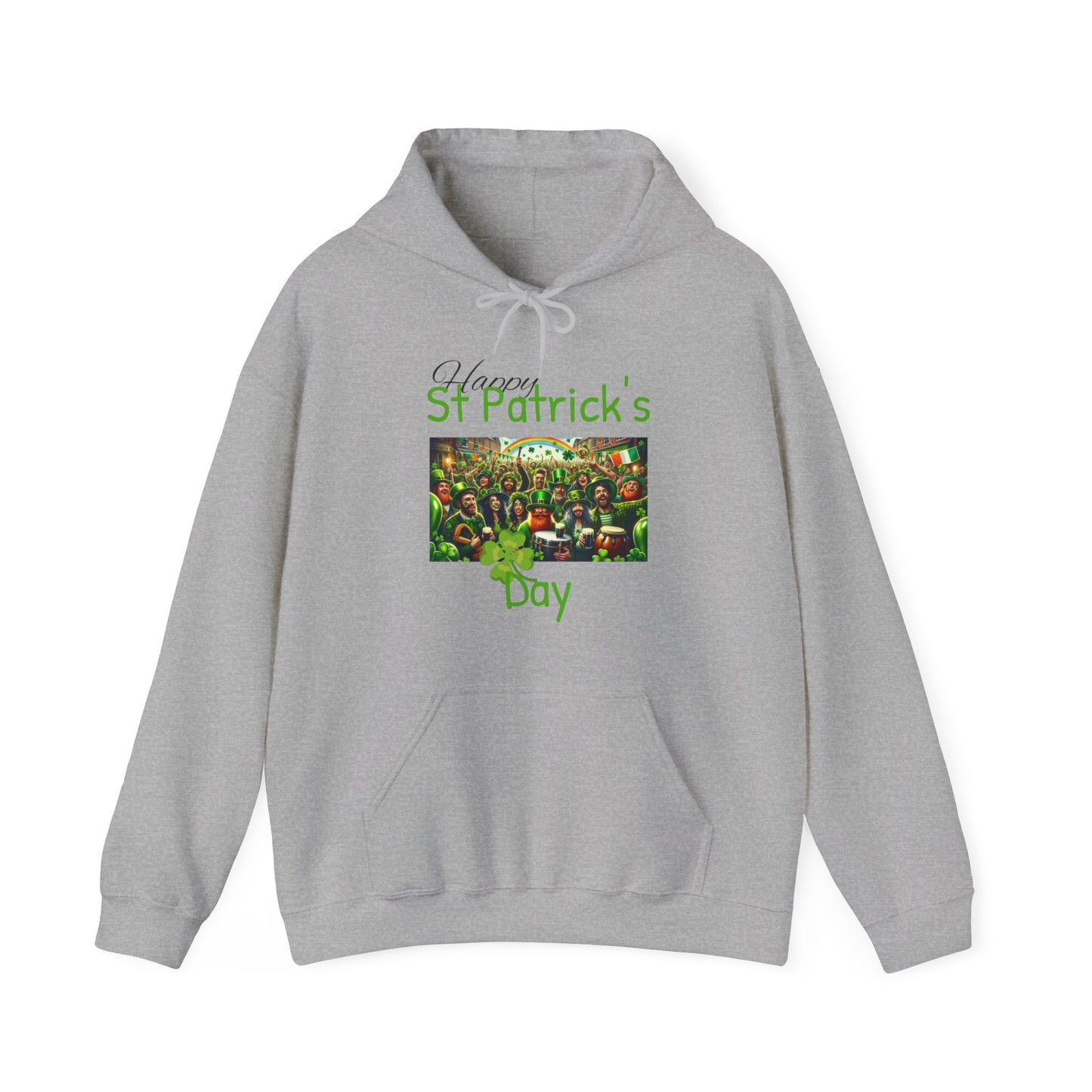 Happy St Patrick's Day - Unisex Heavy Blend™ Hooded Sweatshirt