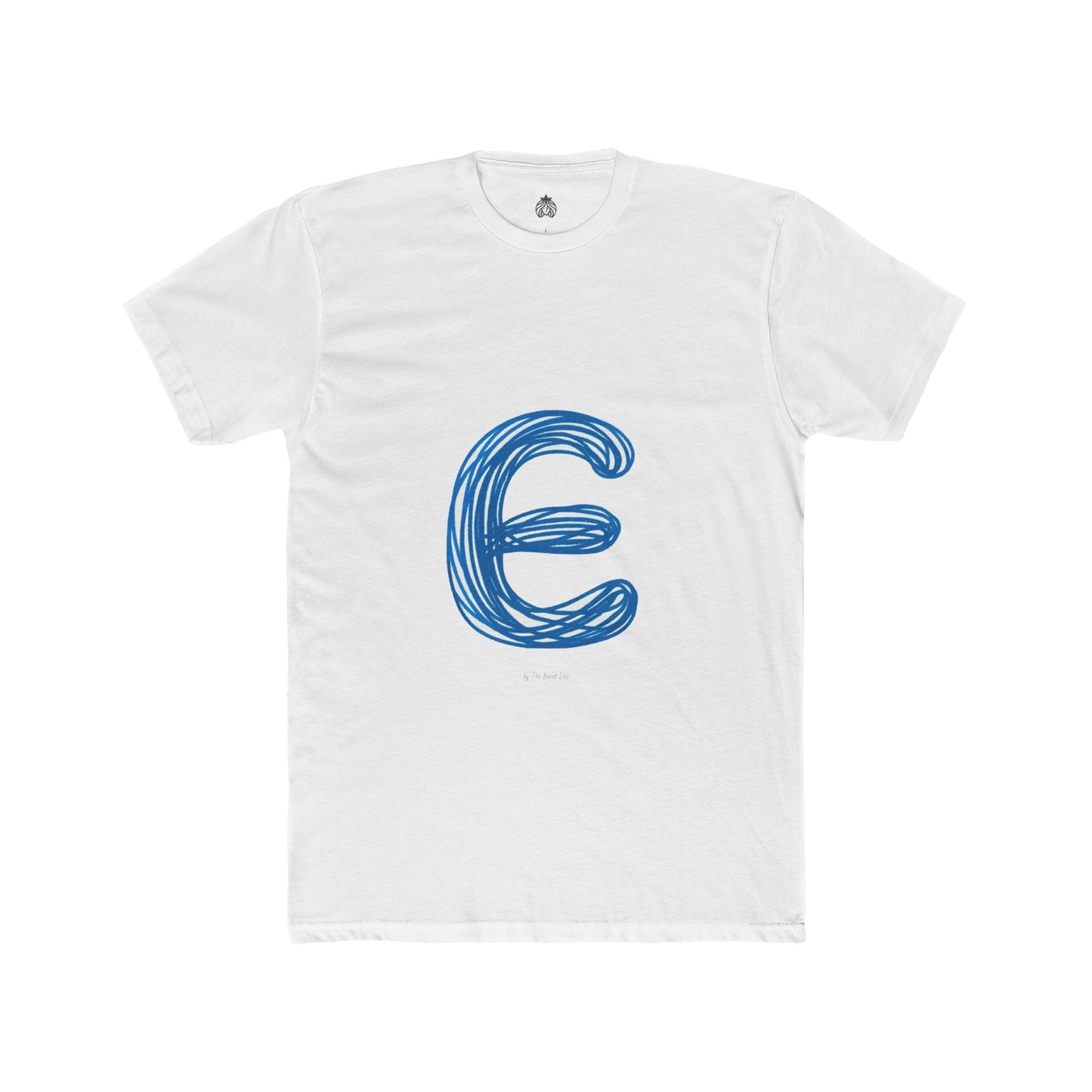 Scribbles (Letter E) T-Shirt - Men