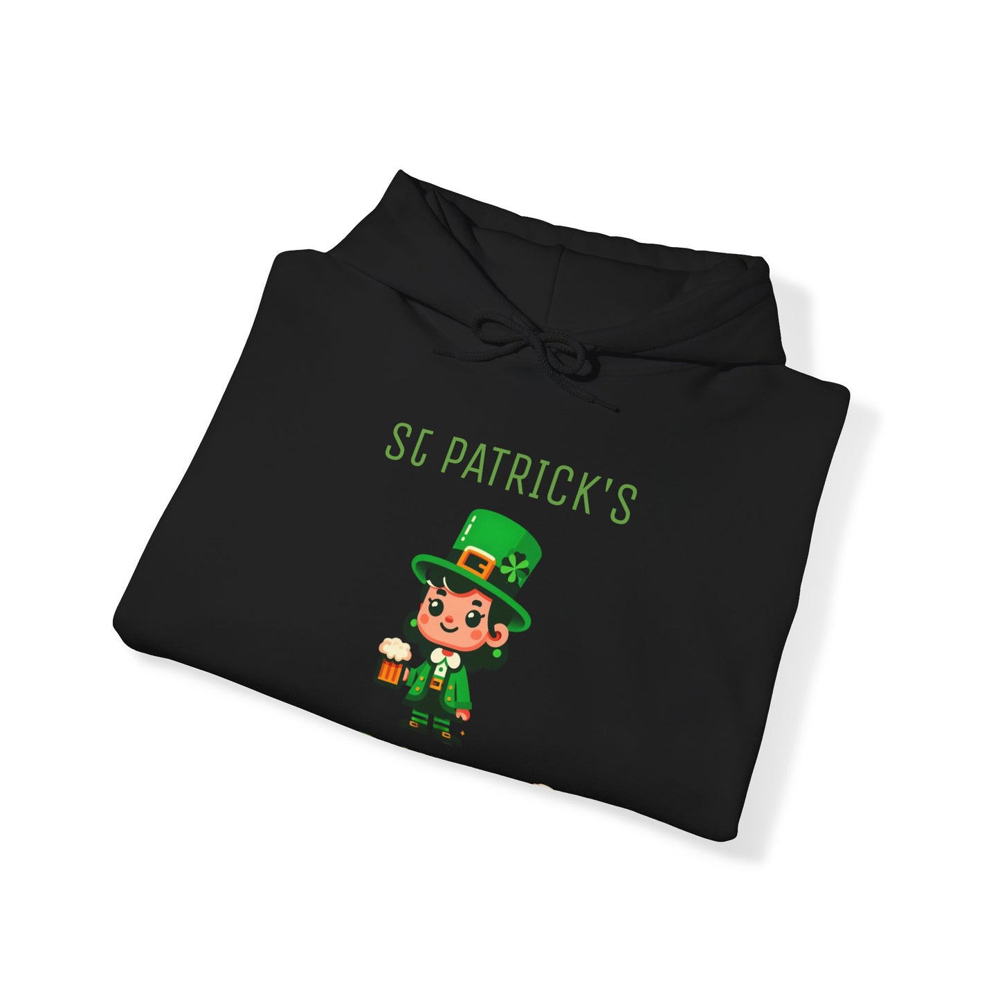 Saint Patrick's Is Here Female - Unisex Heavy Blend™ Hooded Sweatshirt