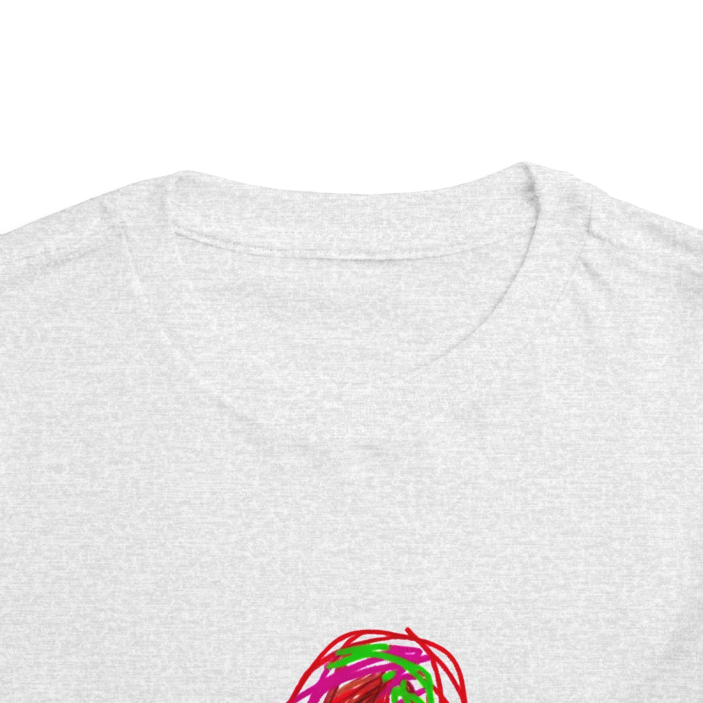 Scribbles (Letter A) T-Shirt - Toddler Short Sleeve Tee