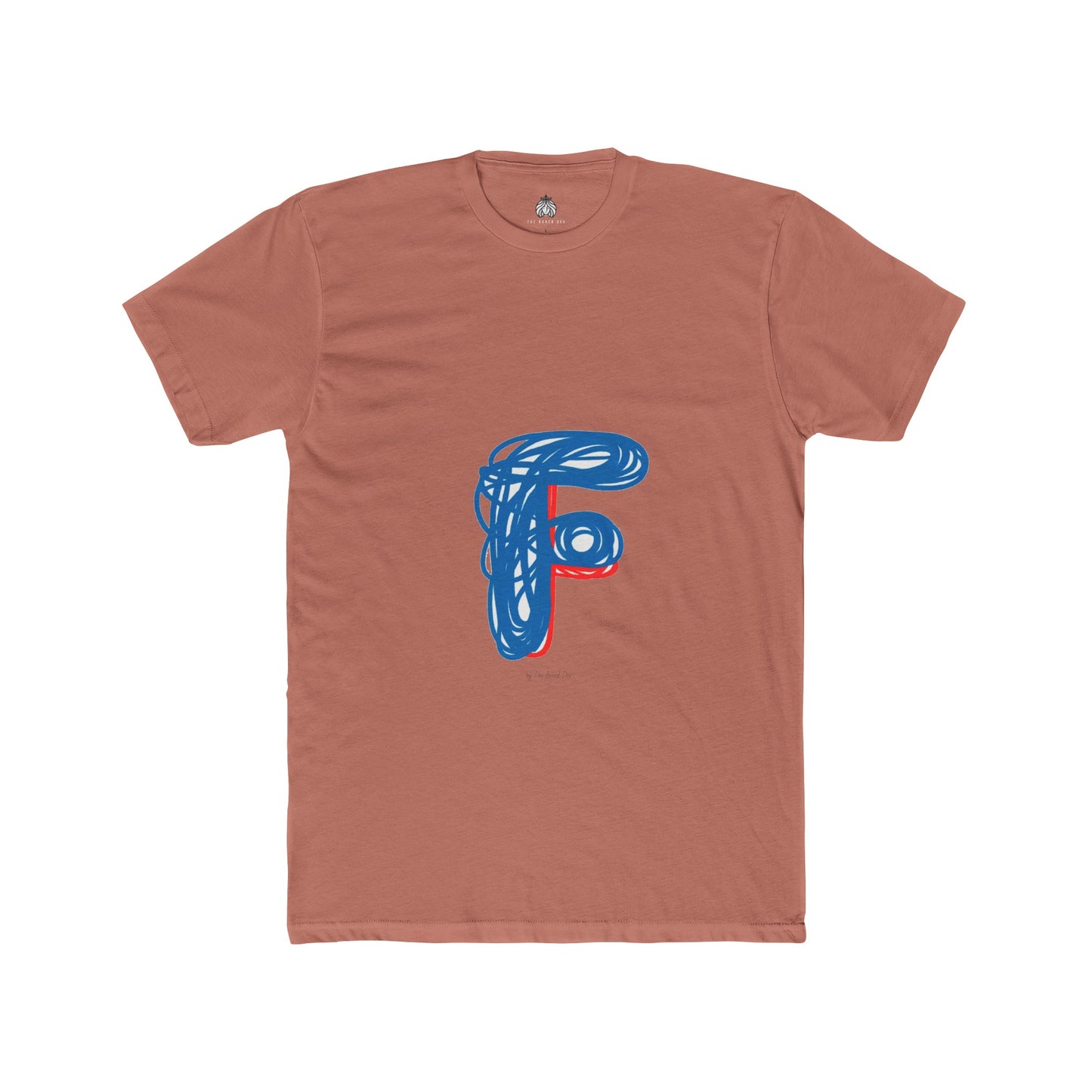 Scribbles (Letter F) T-Shirt - Men