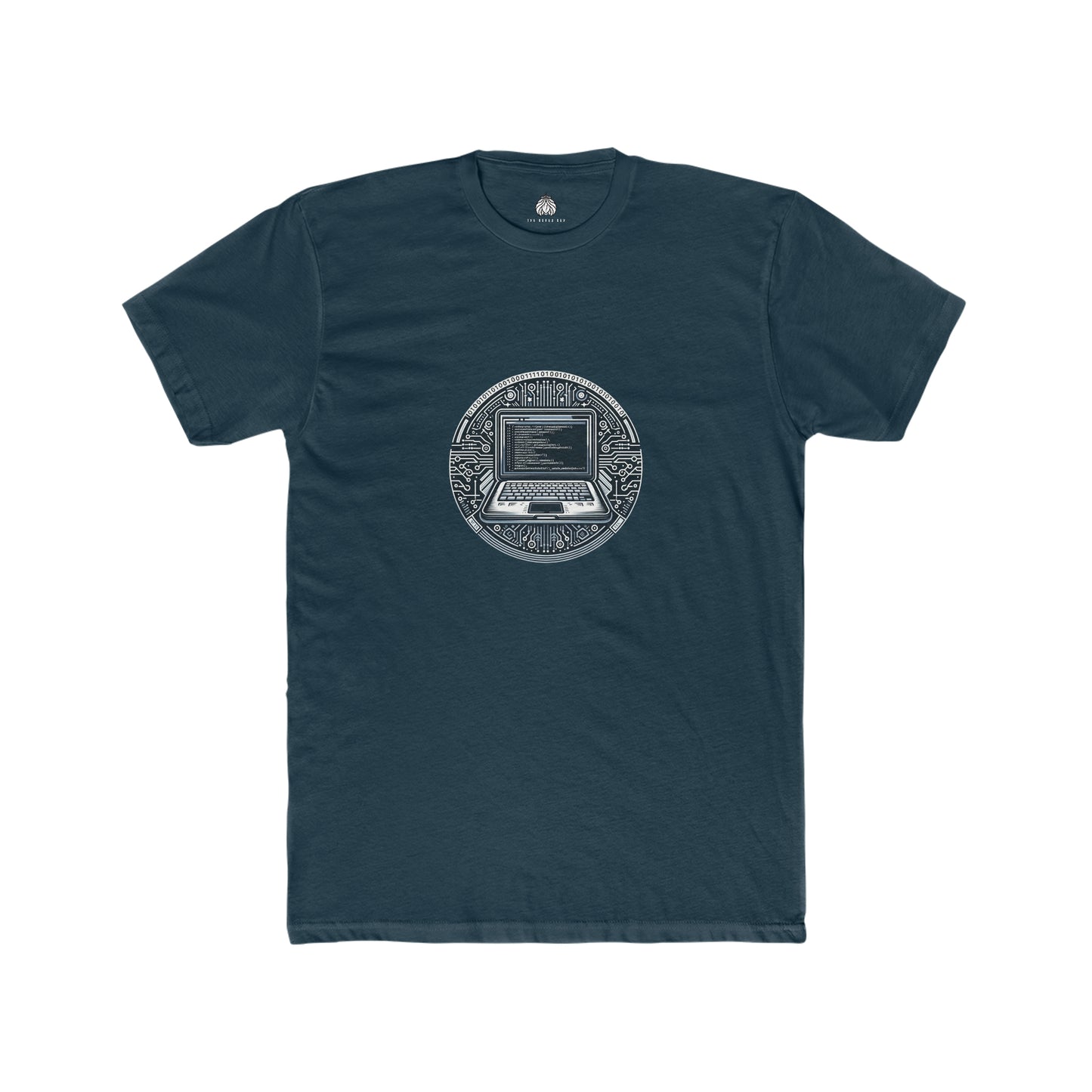 Coding Laptop Emblem - Men T-Shirt