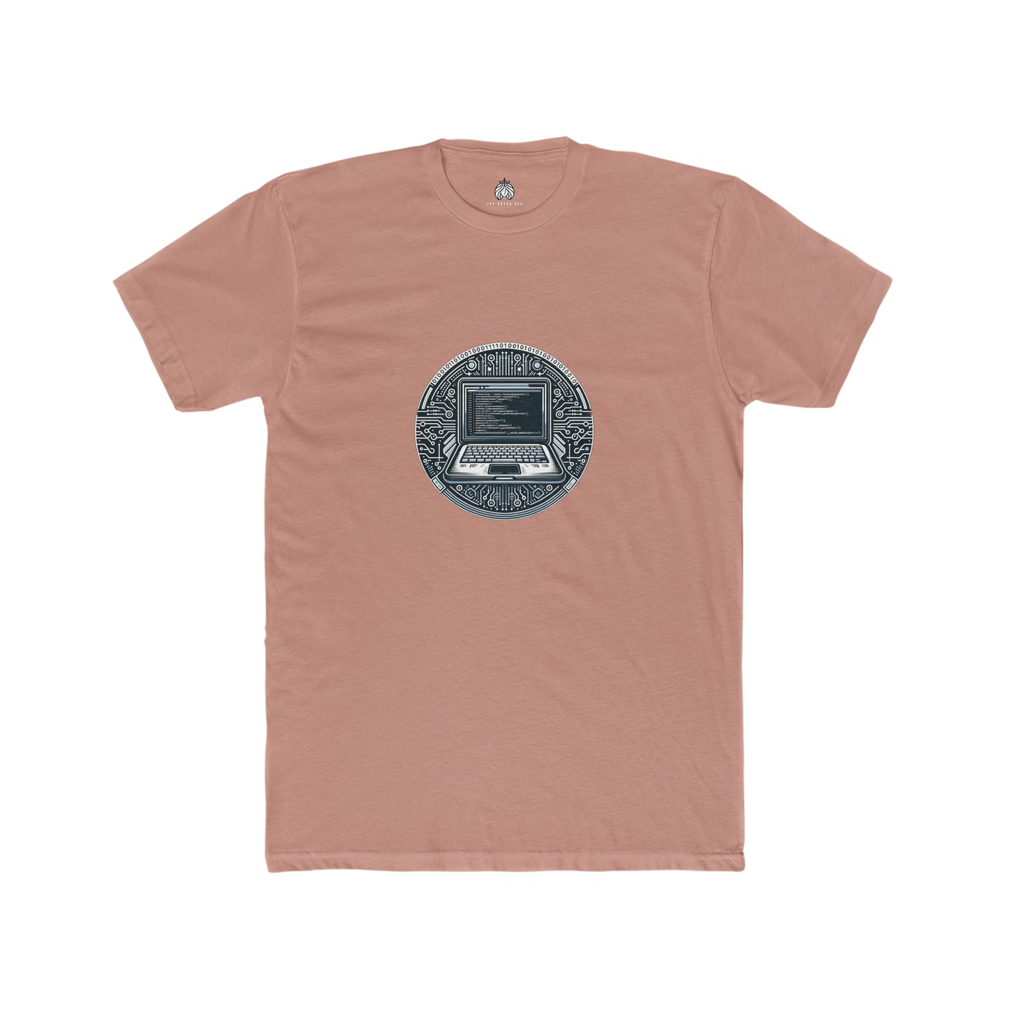 Coding Laptop Emblem - Men T-Shirt