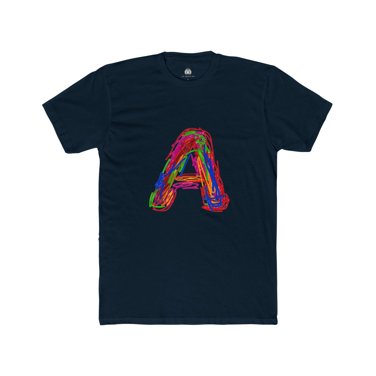 Scribbles (Letter A) T-Shirt - Men