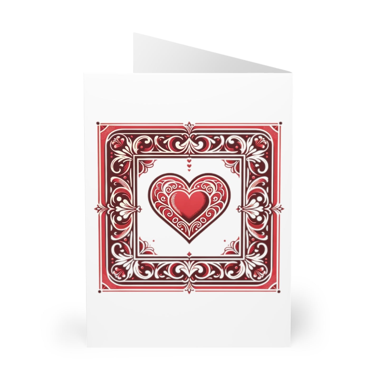 Love You Mom Forever (American English) - Greeting Cards (5 Pack)