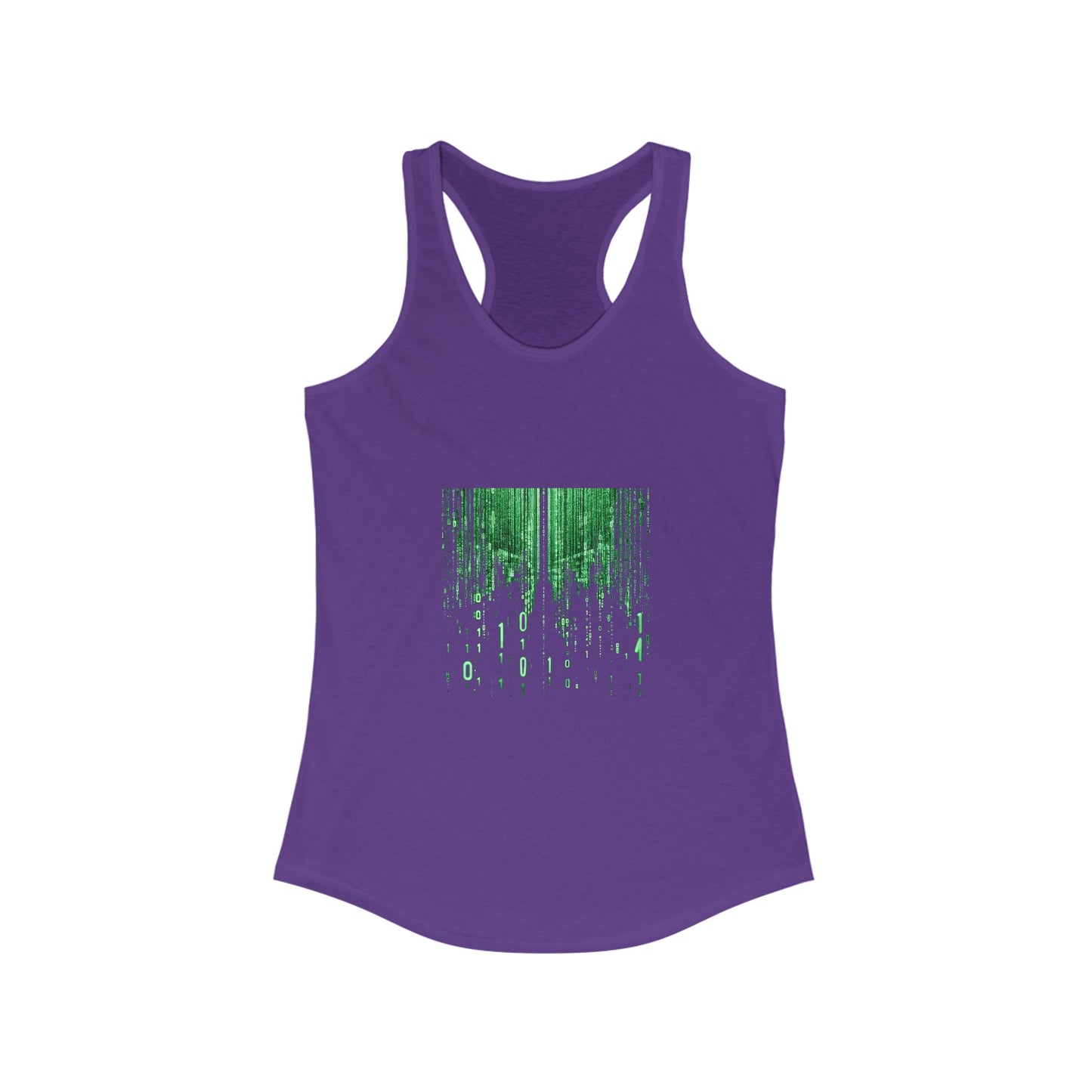 The Matrix (Binary Code) - Women's Ideal Racerback Tank