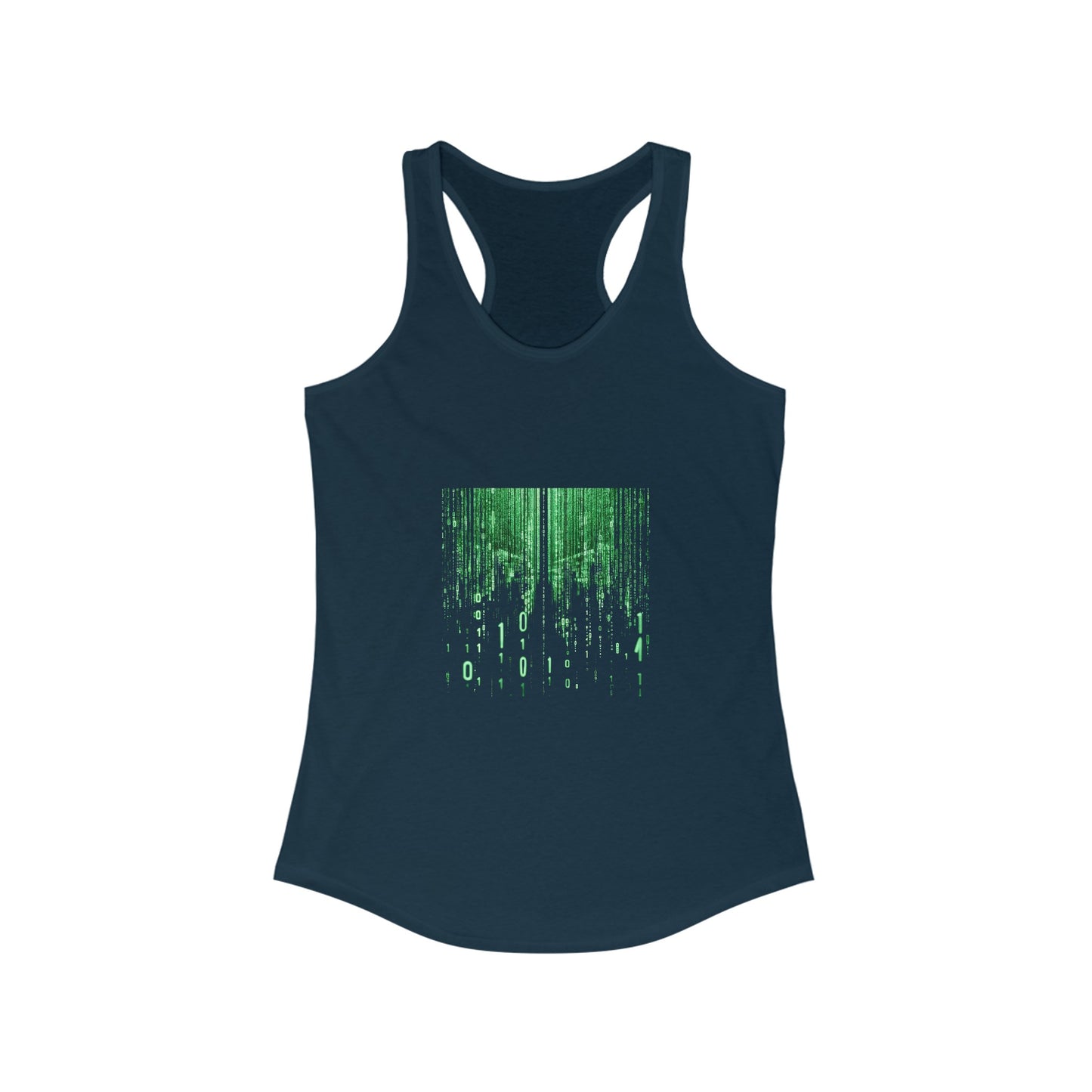The Matrix (Binary Code) - Women's Ideal Racerback Tank