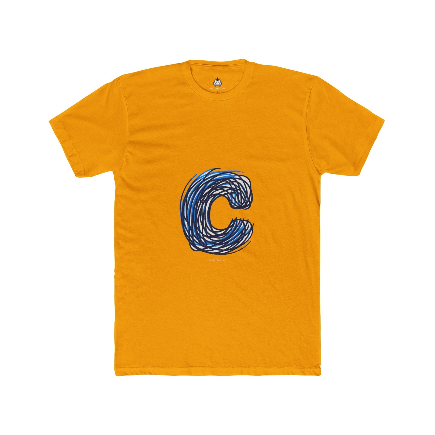Scribbles (Letter C) T-Shirt - Men