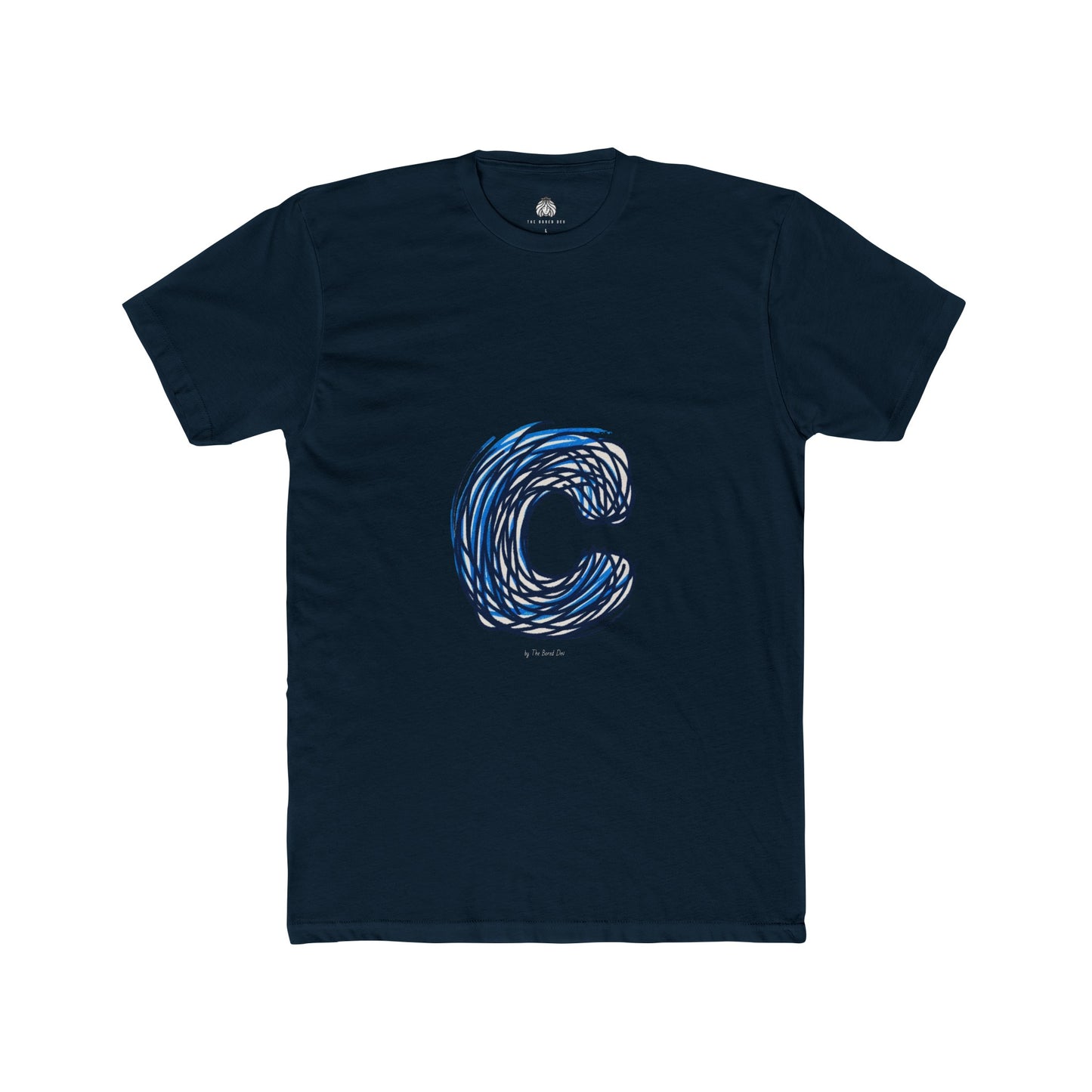 Scribbles (Letter C) T-Shirt - Men
