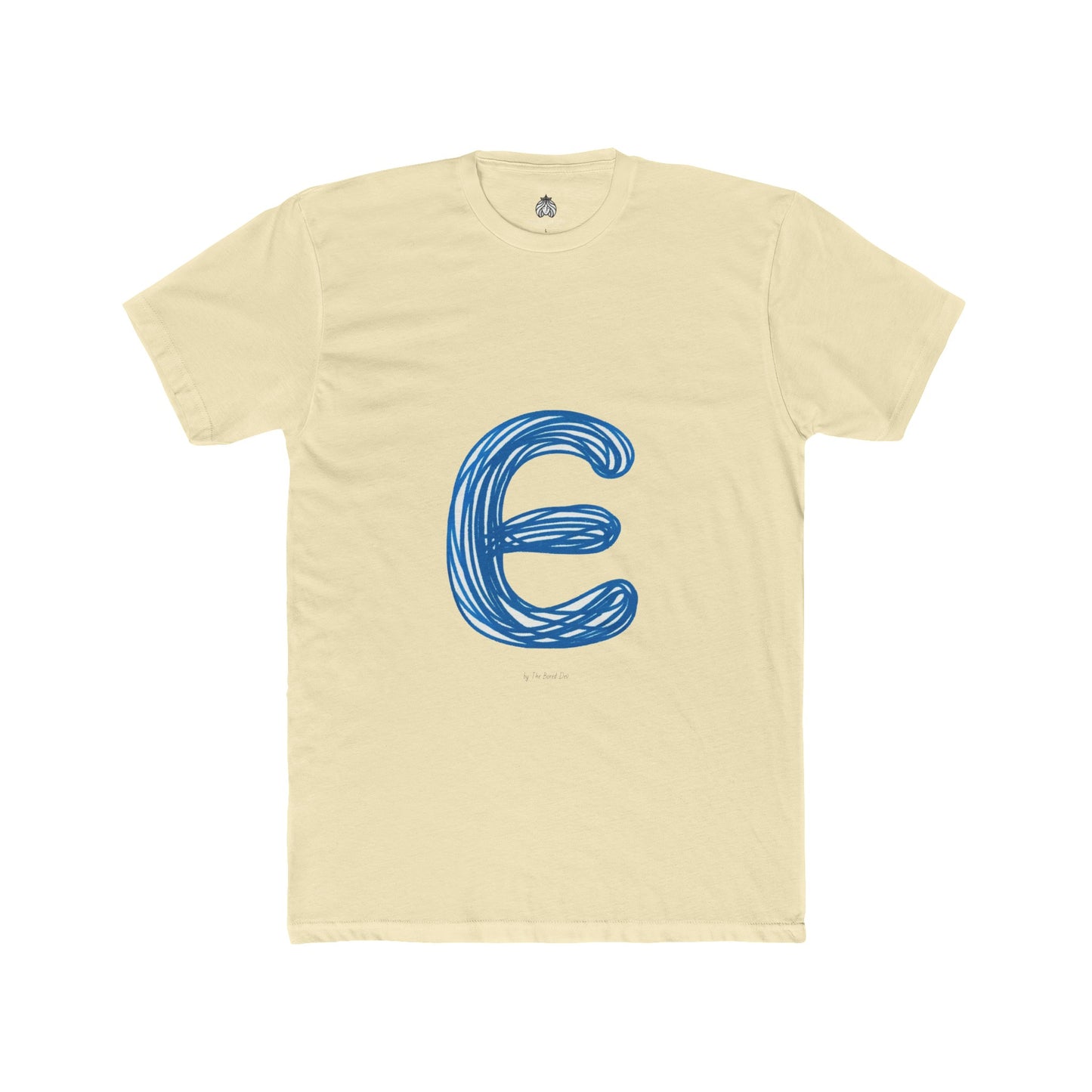 Scribbles (Letter E) T-Shirt - Men