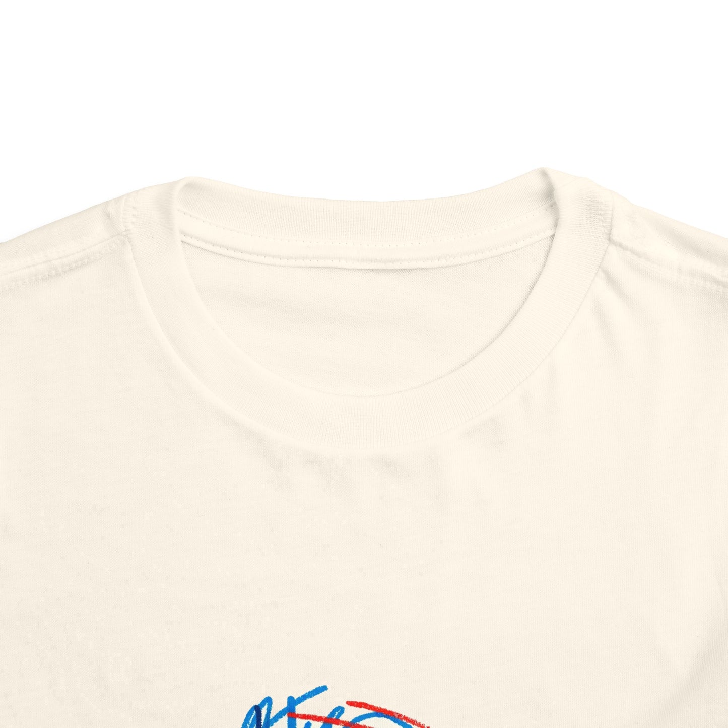 Scribbles (Letter D) T-Shirt - Toddler Short Sleeve Tee
