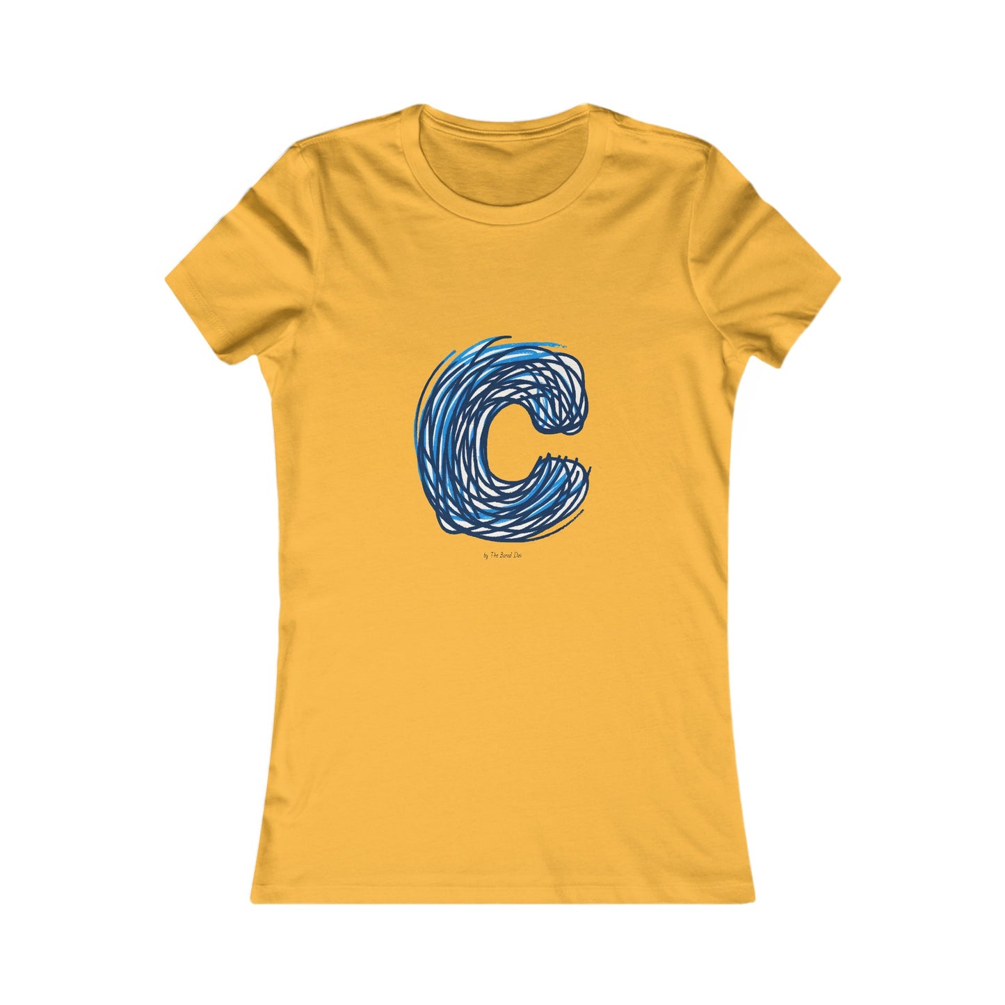 Scribbles (Letter C) T-shirt - Women's Favorite Tee