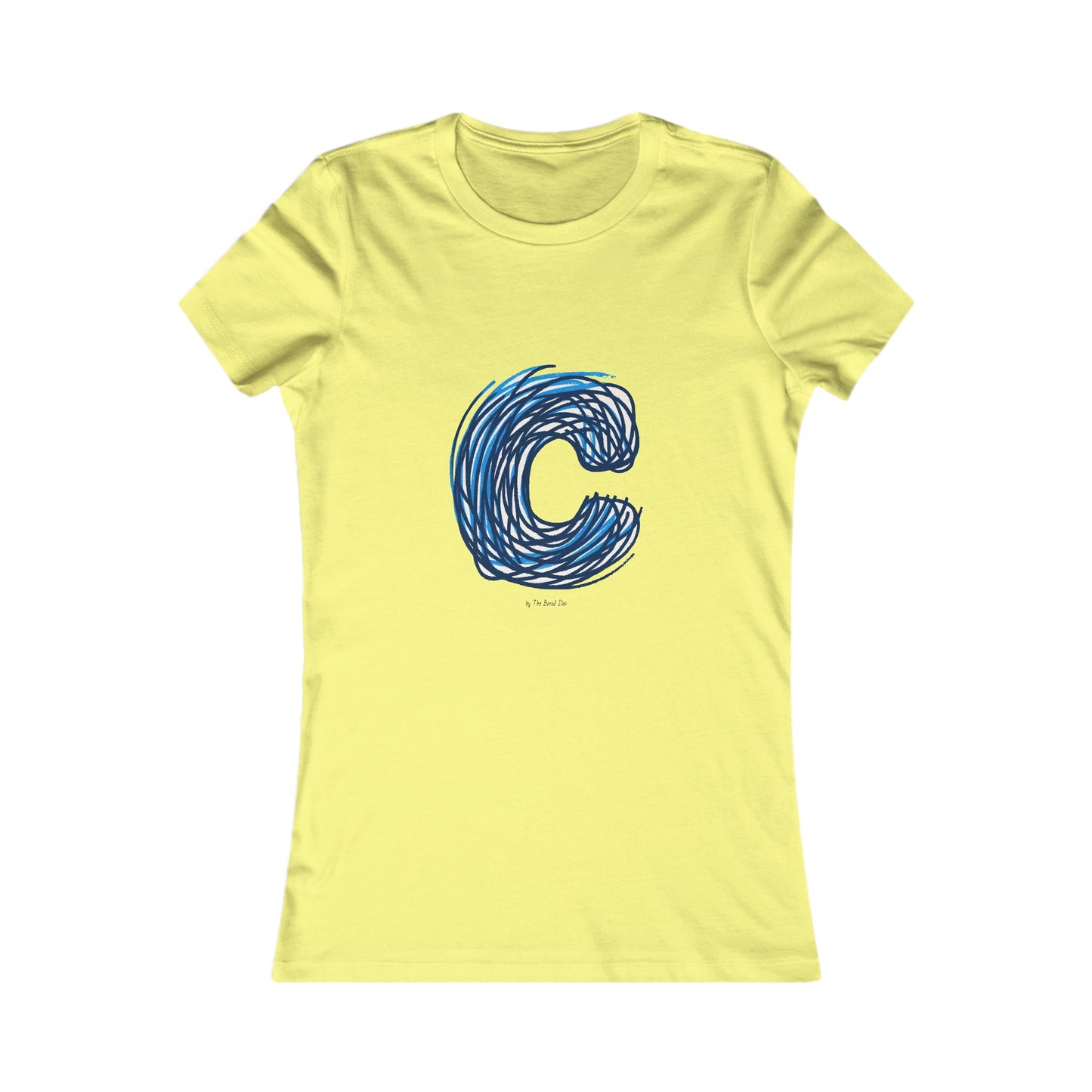 Scribbles (Letter C) T-shirt - Women's Favorite Tee
