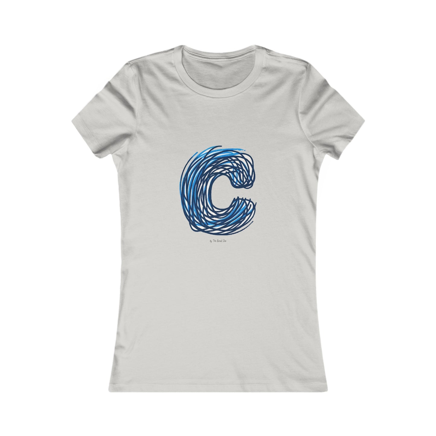 Scribbles (Letter C) T-shirt - Women's Favorite Tee