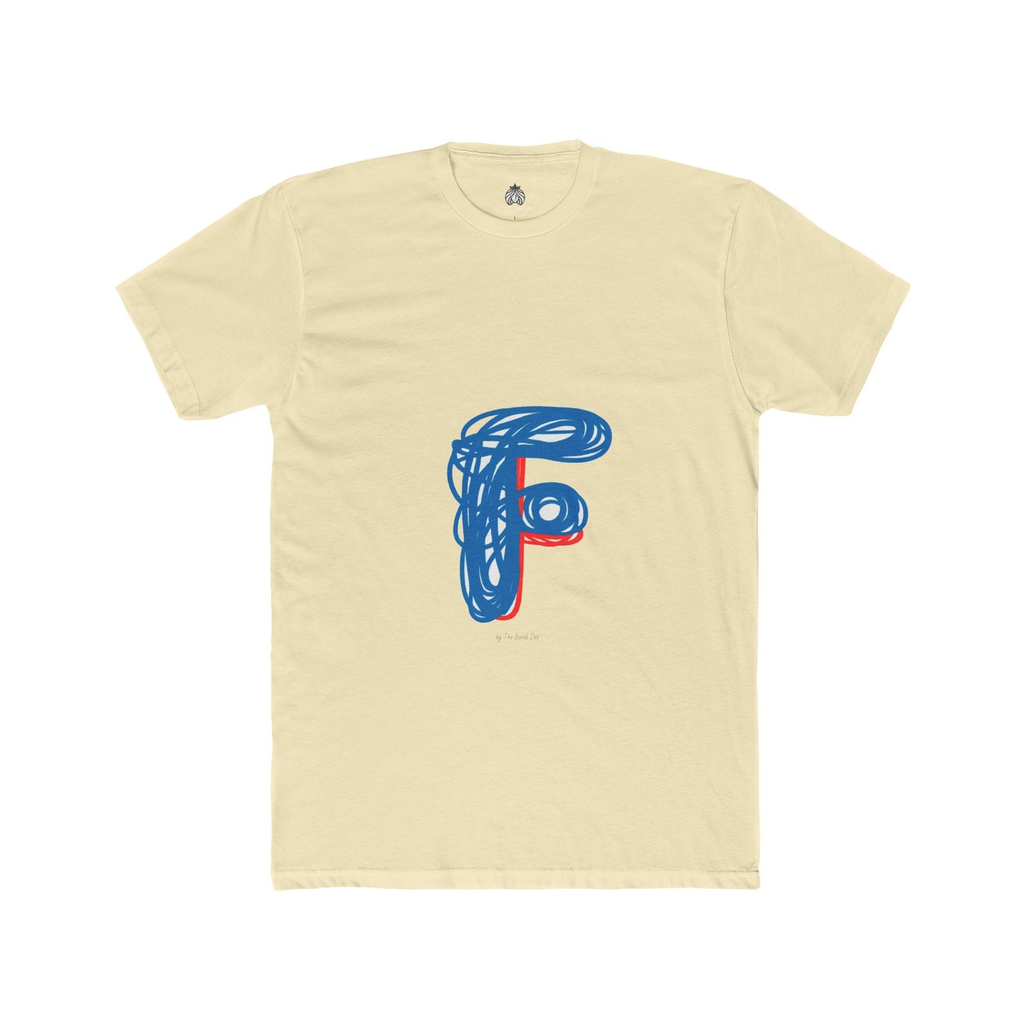 Scribbles (Letter F) T-Shirt - Men