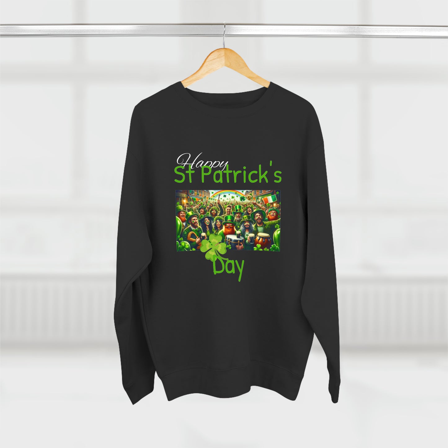 Happy St Patrick's Day - Unisex Crewneck Sweatshirt