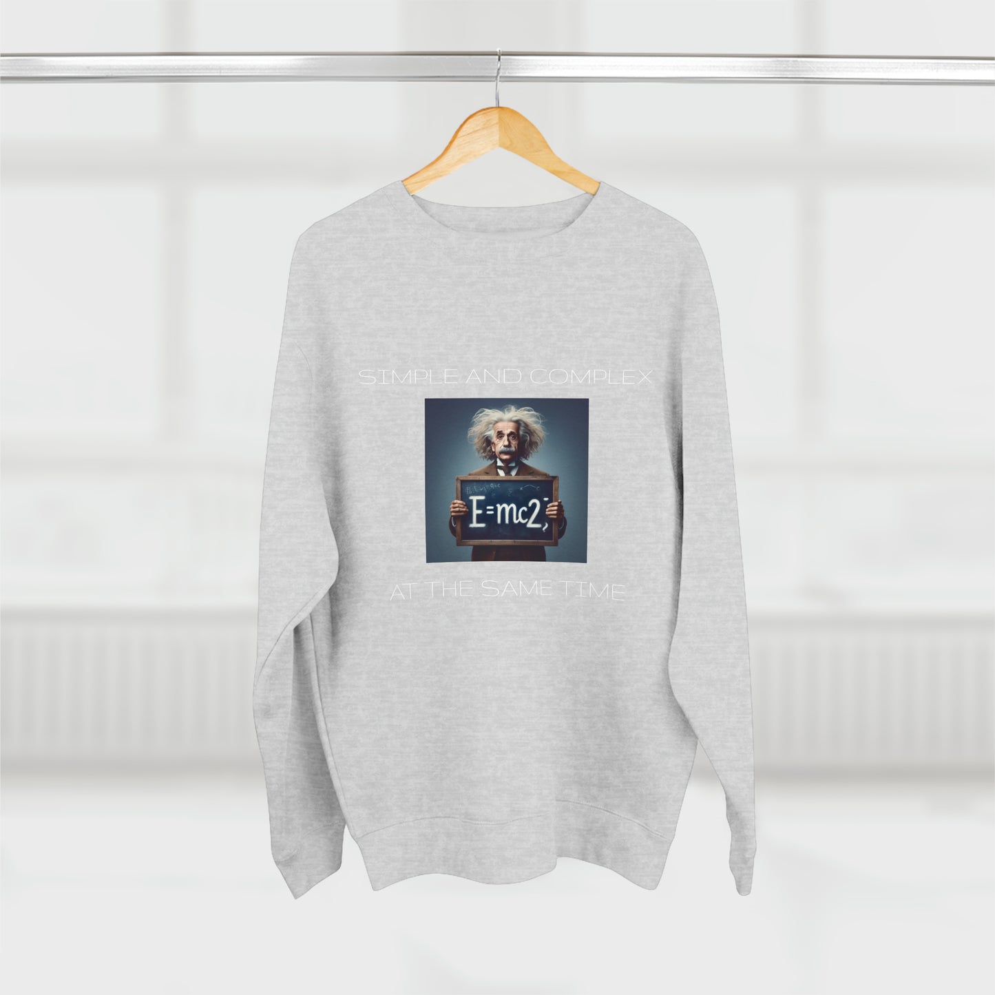 Simple And Complex At The Same Time - Unisex Crewneck Sweatshirt