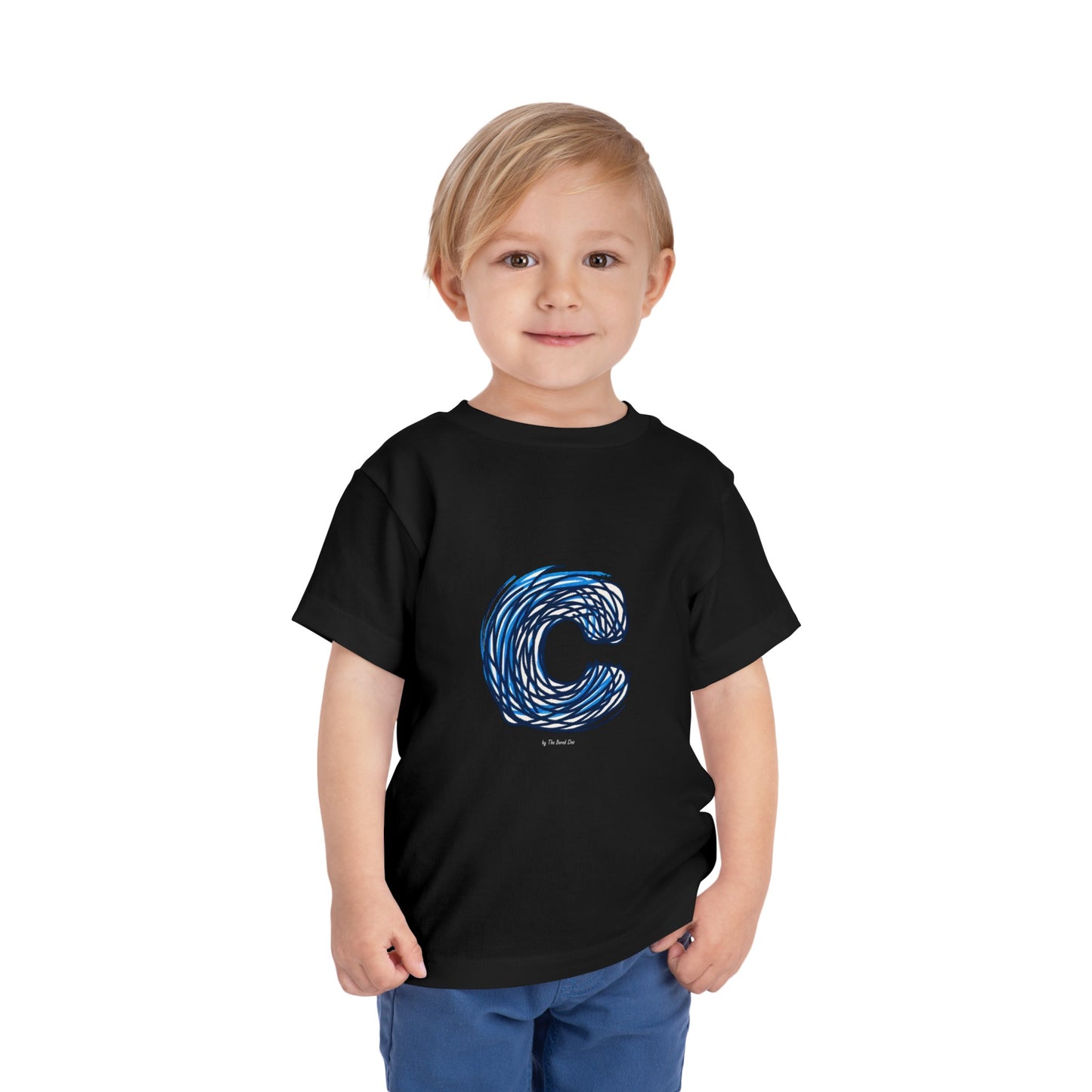 Scribbles (Letter C) T-Shirt - Toddler Short Sleeve Tee