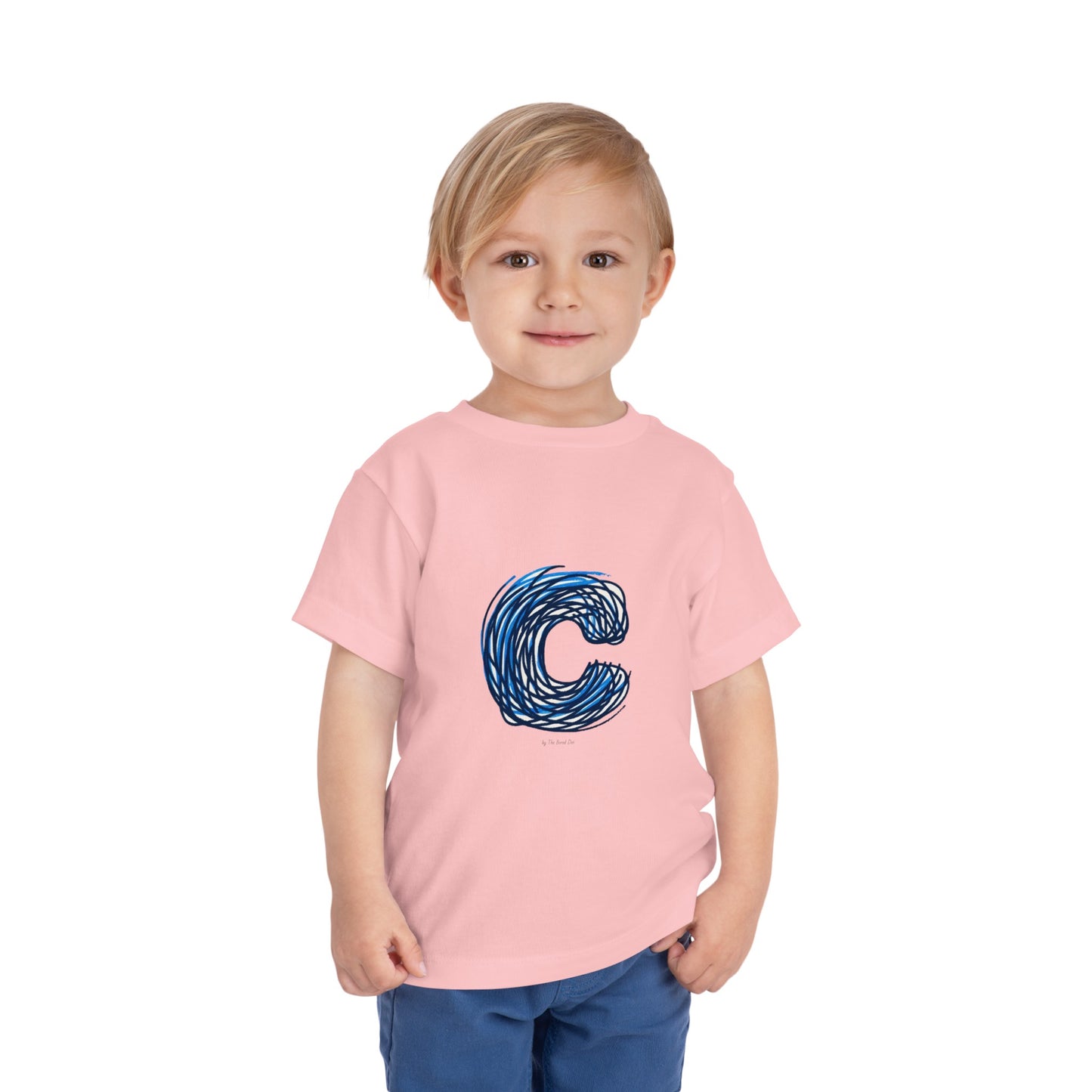 Scribbles (Letter C) T-Shirt - Toddler Short Sleeve Tee
