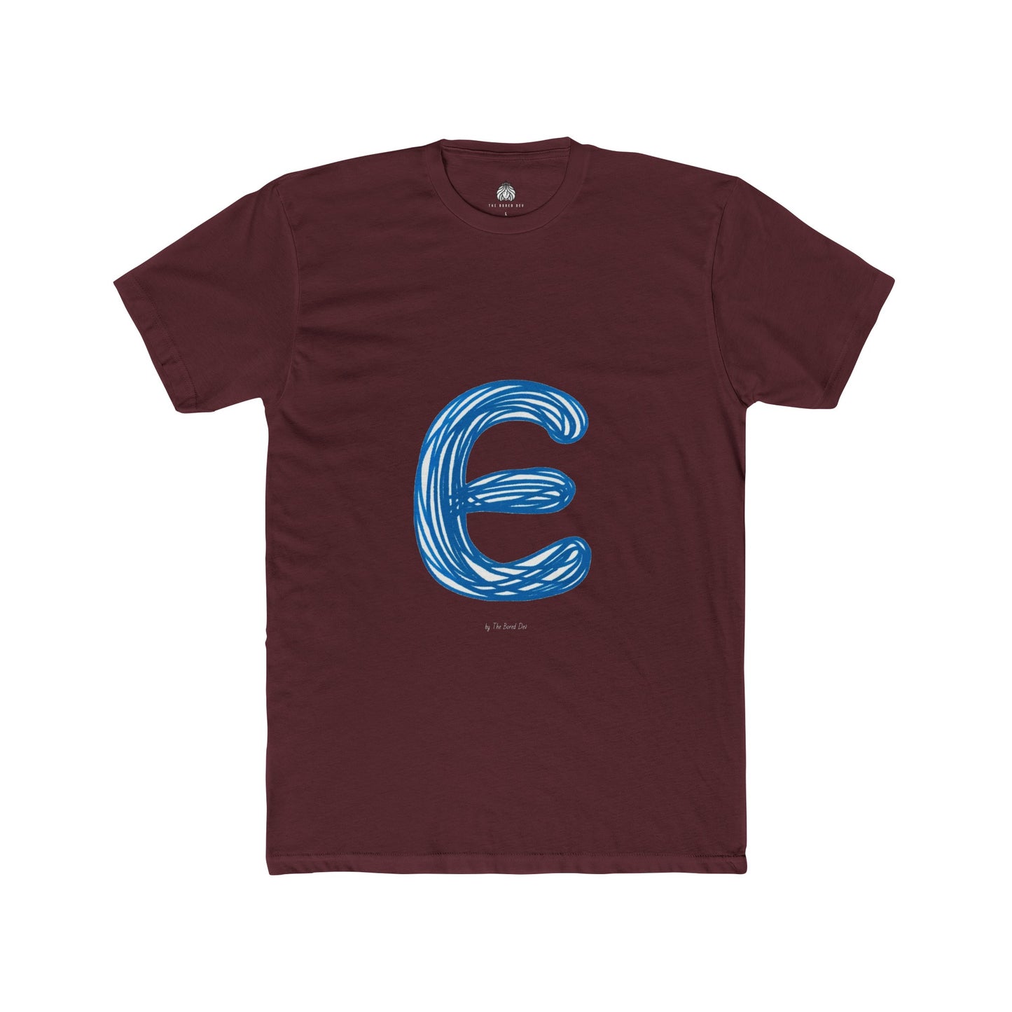 Scribbles (Letter E) T-Shirt - Men