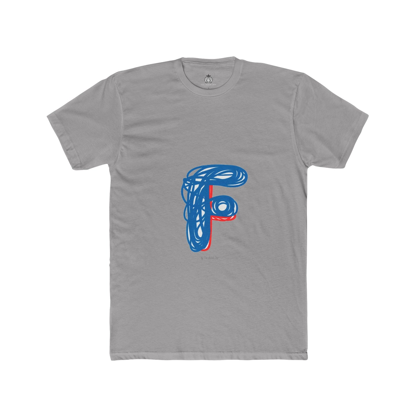 Scribbles (Letter F) T-Shirt - Men