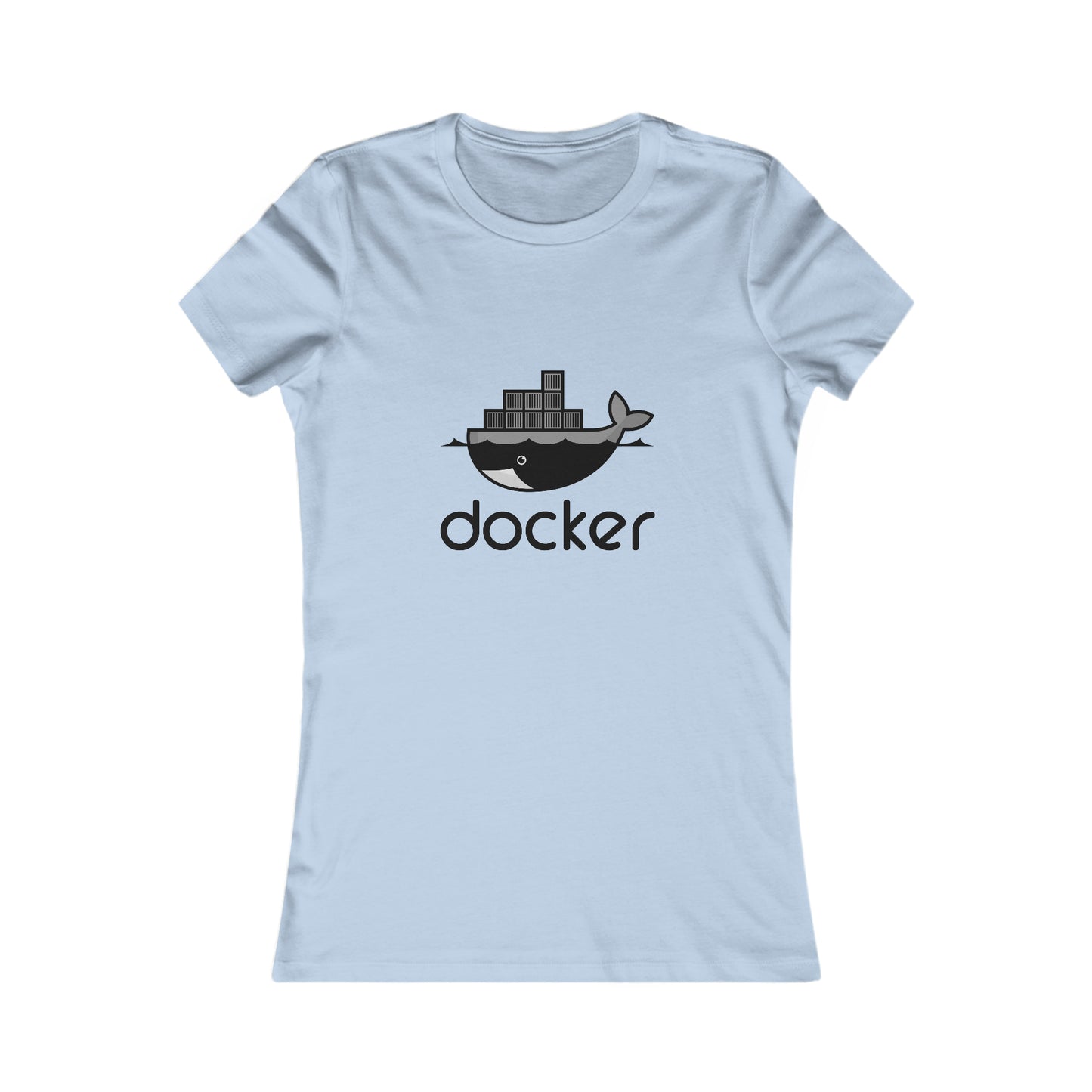 Docker Logo Black - Women's Favorite Tee