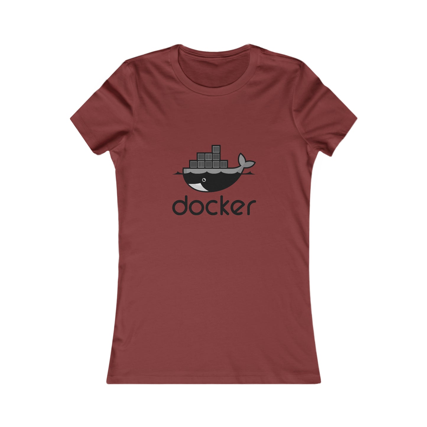 Docker Logo Black - Women's Favorite Tee